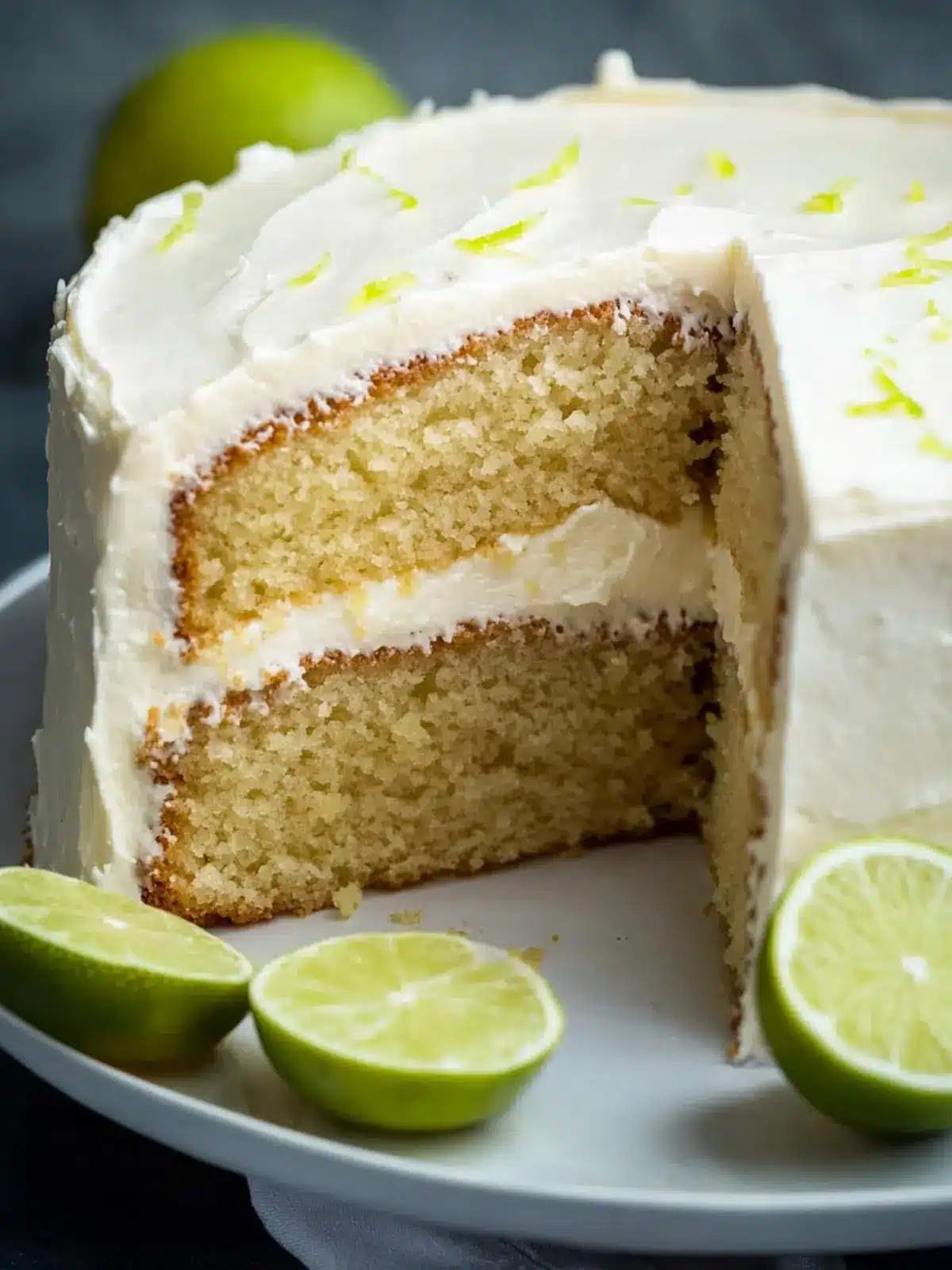 Delicious Vegan Key Lime Cake to Brighten Your Day 2 Vegan Key Lime Cake