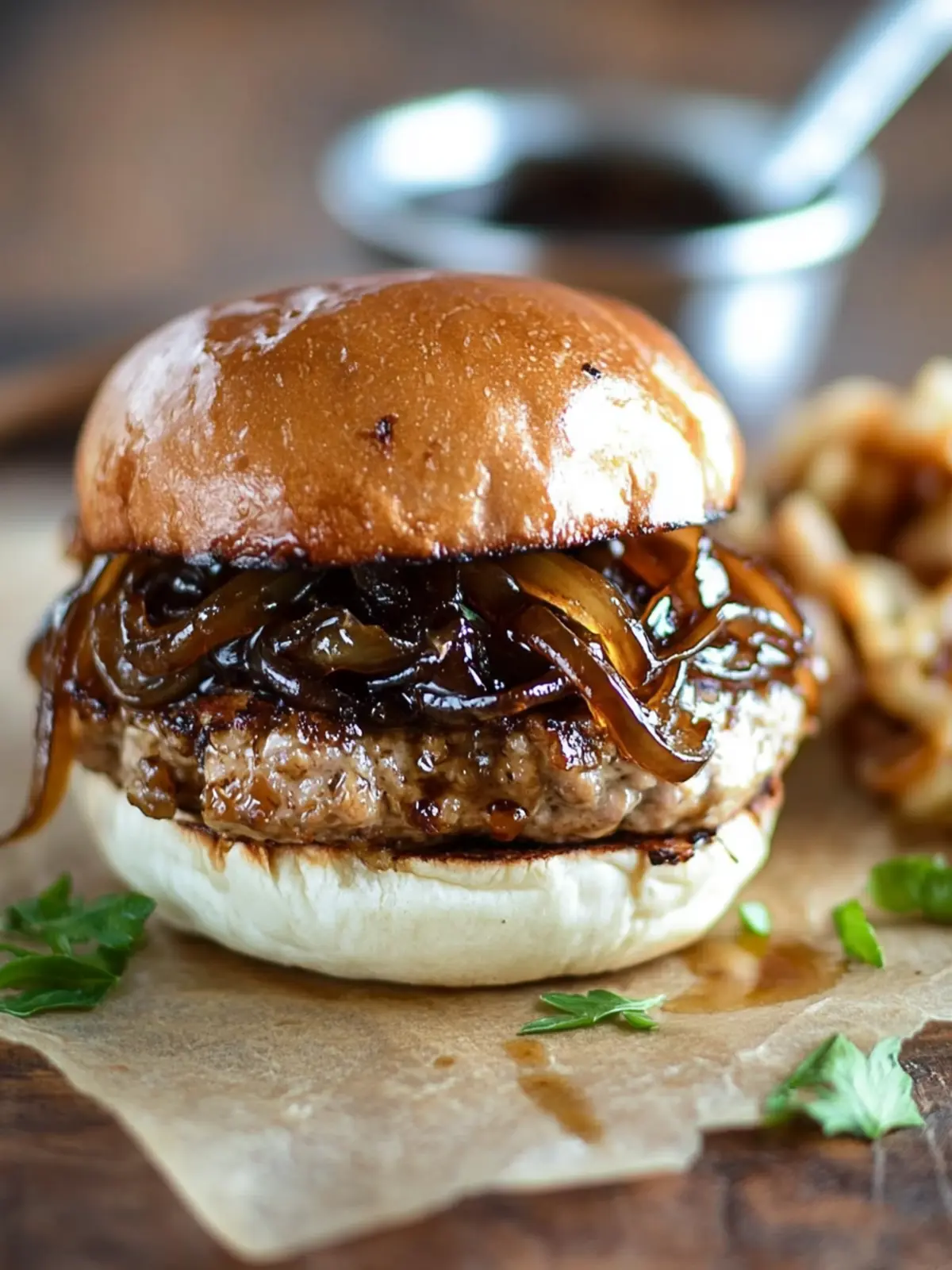 Balsamic Caramelized Onion Turkey Burgers You ll Crave Daily 2 Balsamic Caramelized Onion Turkey Burgers