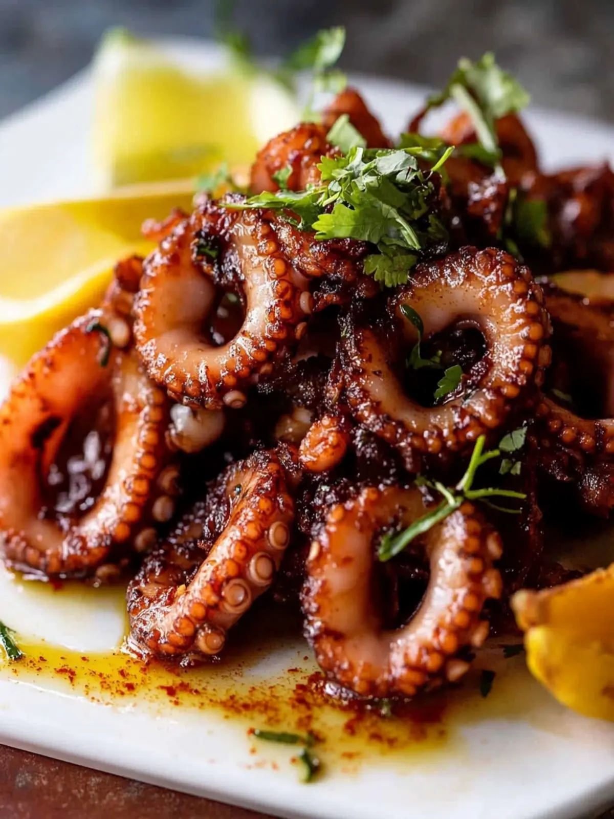 Crispy Marinated Baby Octopus: A Mediterranean Delight 2 Crispy Marinated Baby Octopus