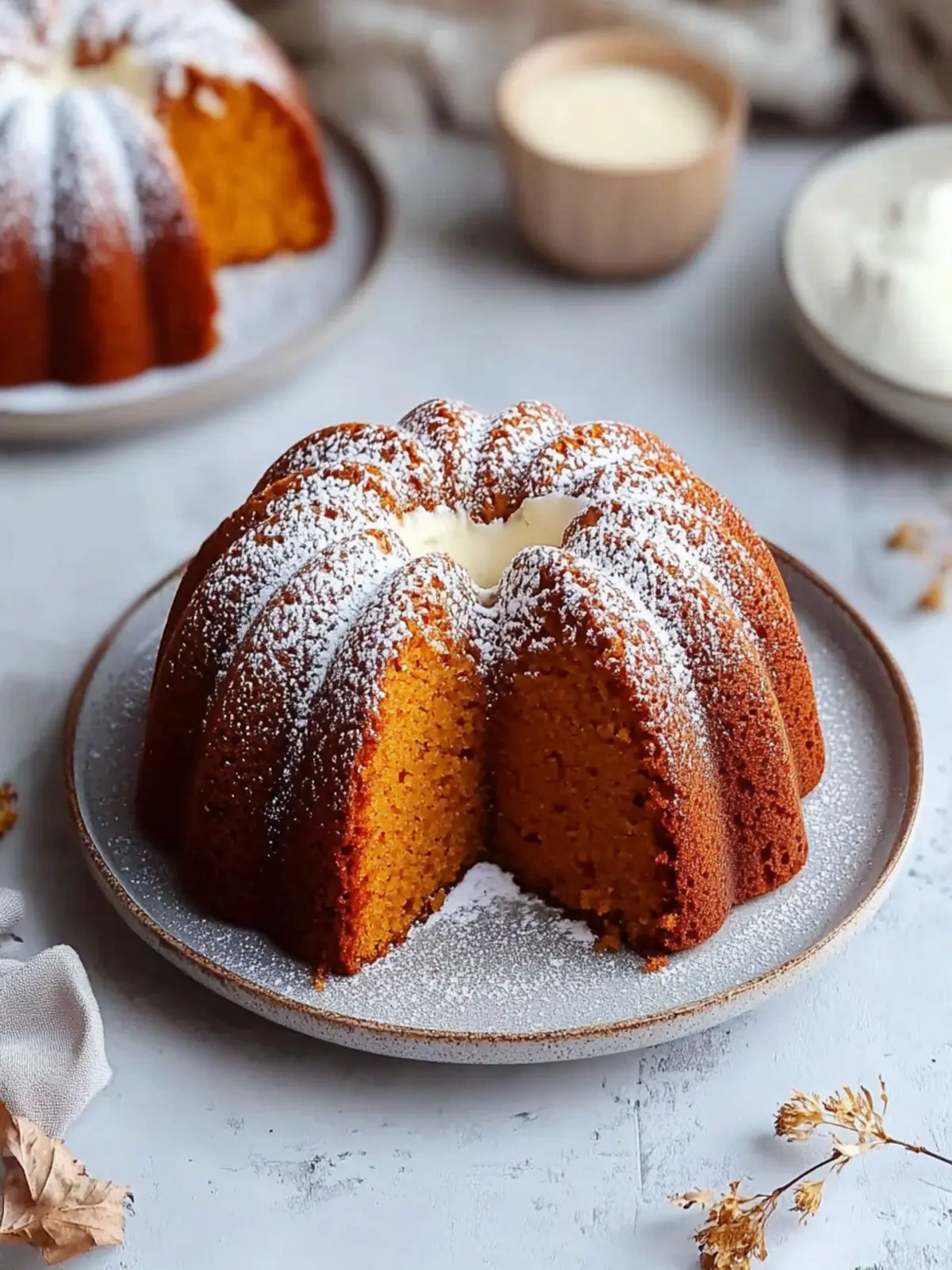 Irresistible Pumpkin Cream Cheese Bundt Cake for Cozy Days 2 Irresistible Pumpkin Cream Cheese Bundt Cake