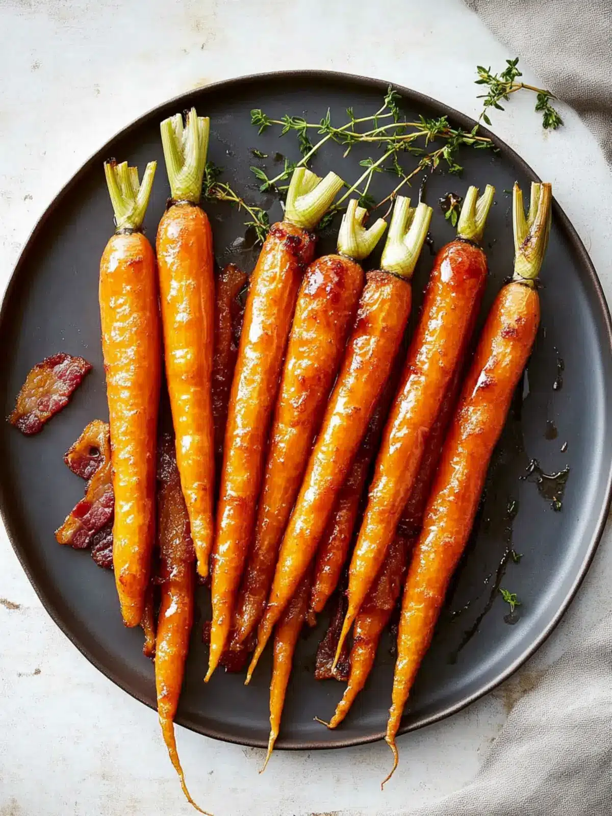 Maple Bacon Carrots: A Sweet & Savory Delight You ll Love 3 Maple Bacon Carrots