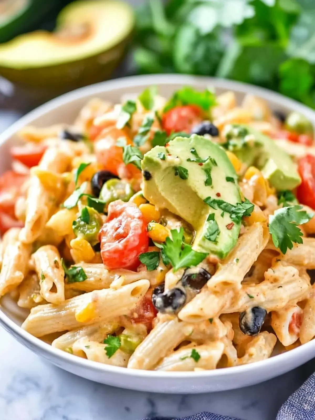 Zesty Southwest Pasta Salad with Spicy Garlic Dressing Delight 4 Southwest Pasta Salad with Spicy Garlic Dressing
