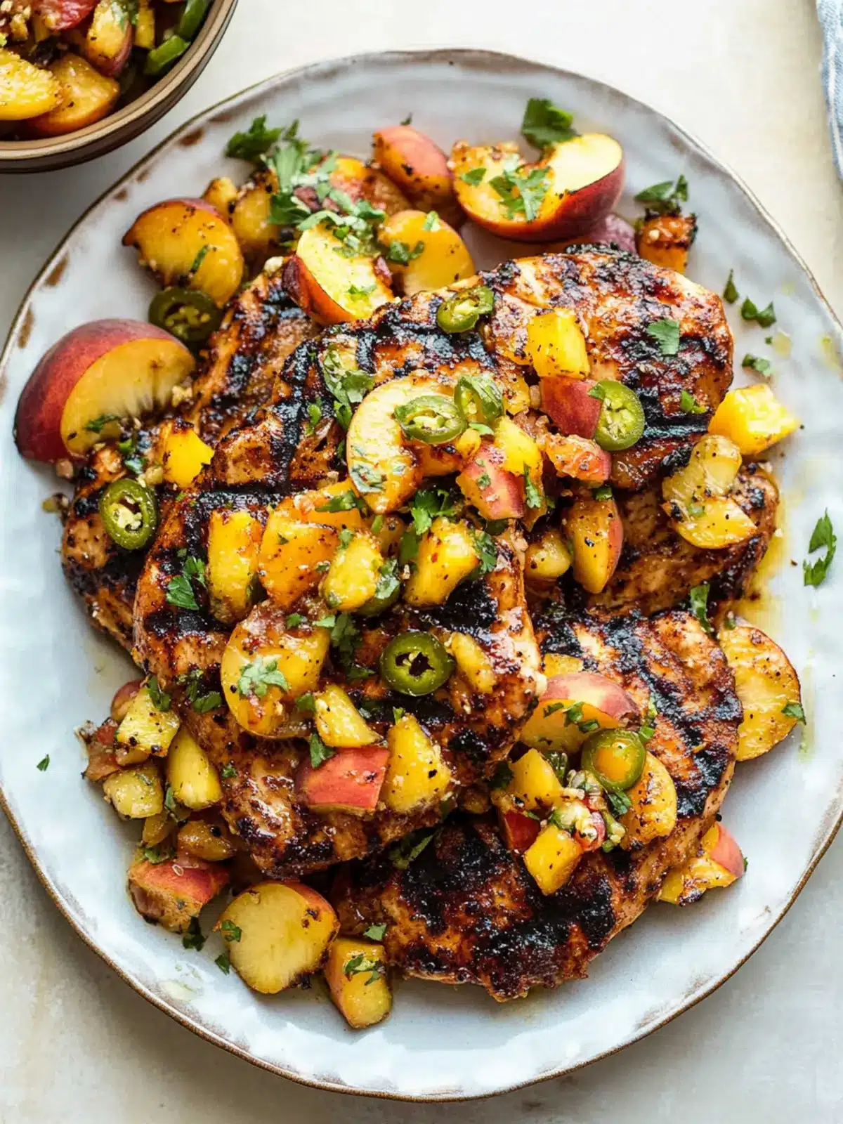 Grilled Jalapeño Peach Chicken: A Flavorful Summer Delight 4 Grilled Jalapeño Peach Chicken