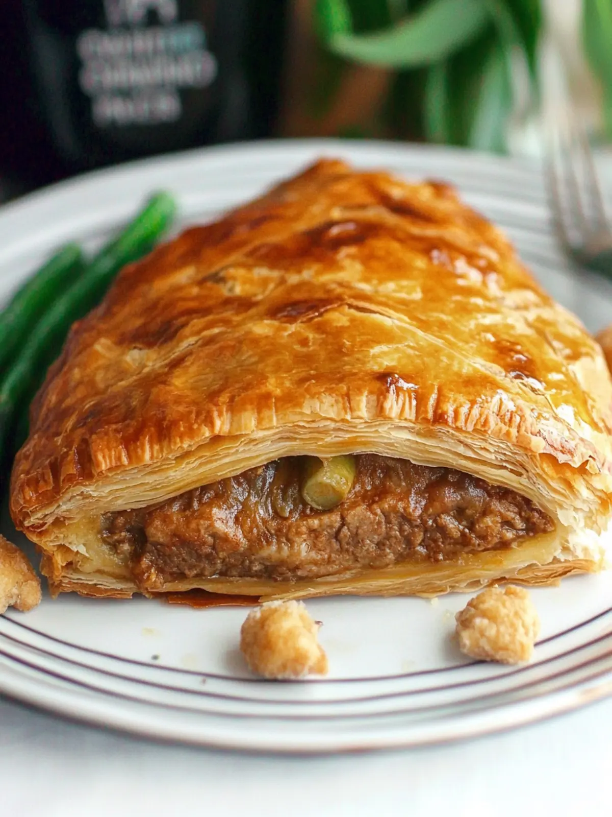 Savory Meat Vegan Wellington for a Cozy Home-Cooked Dinner 2 Meat Vegan Wellington