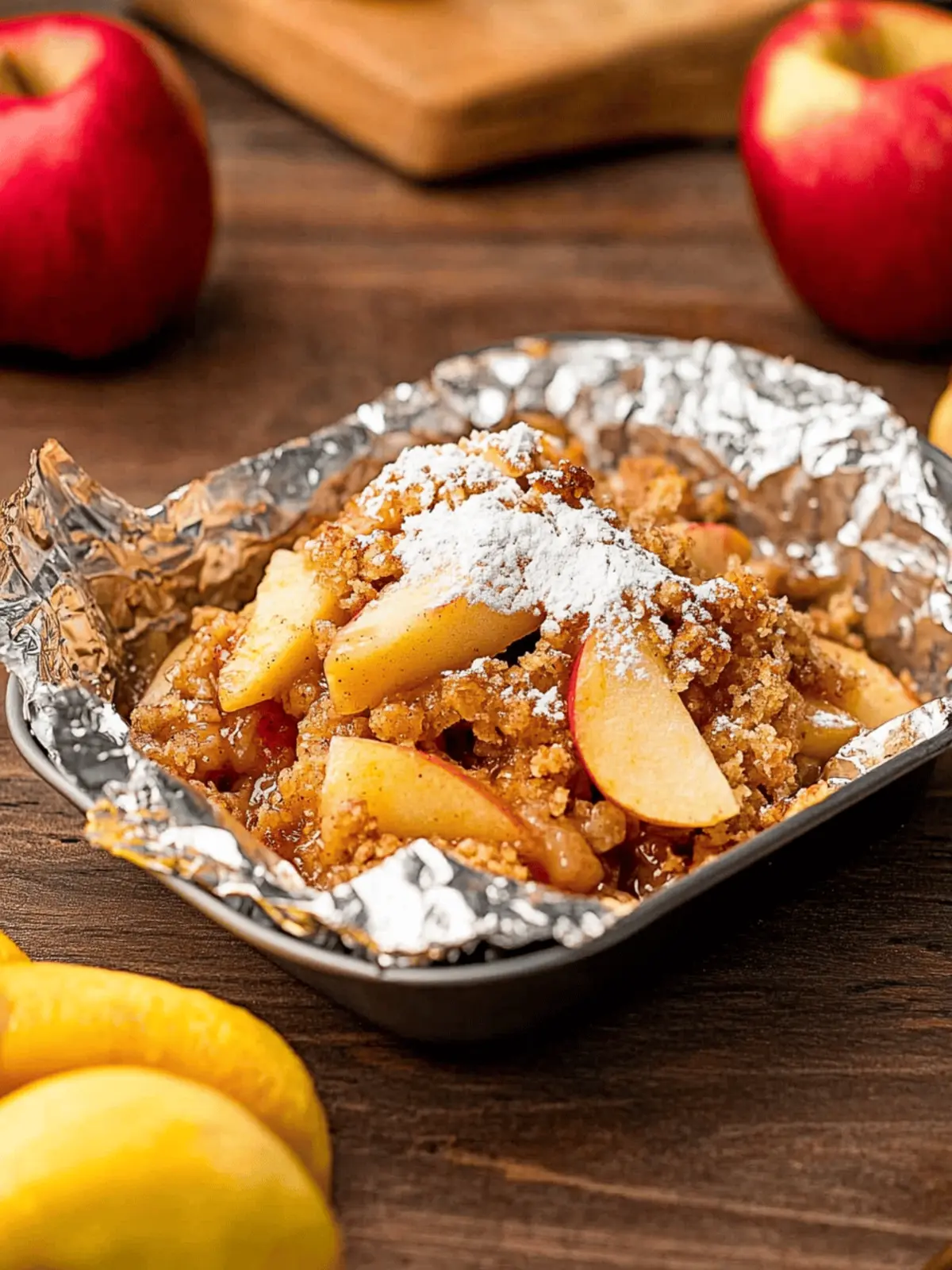 Campfire Apple Crisp: Your New Favorite Outdoor Dessert 2 Campfire Apple Crisp