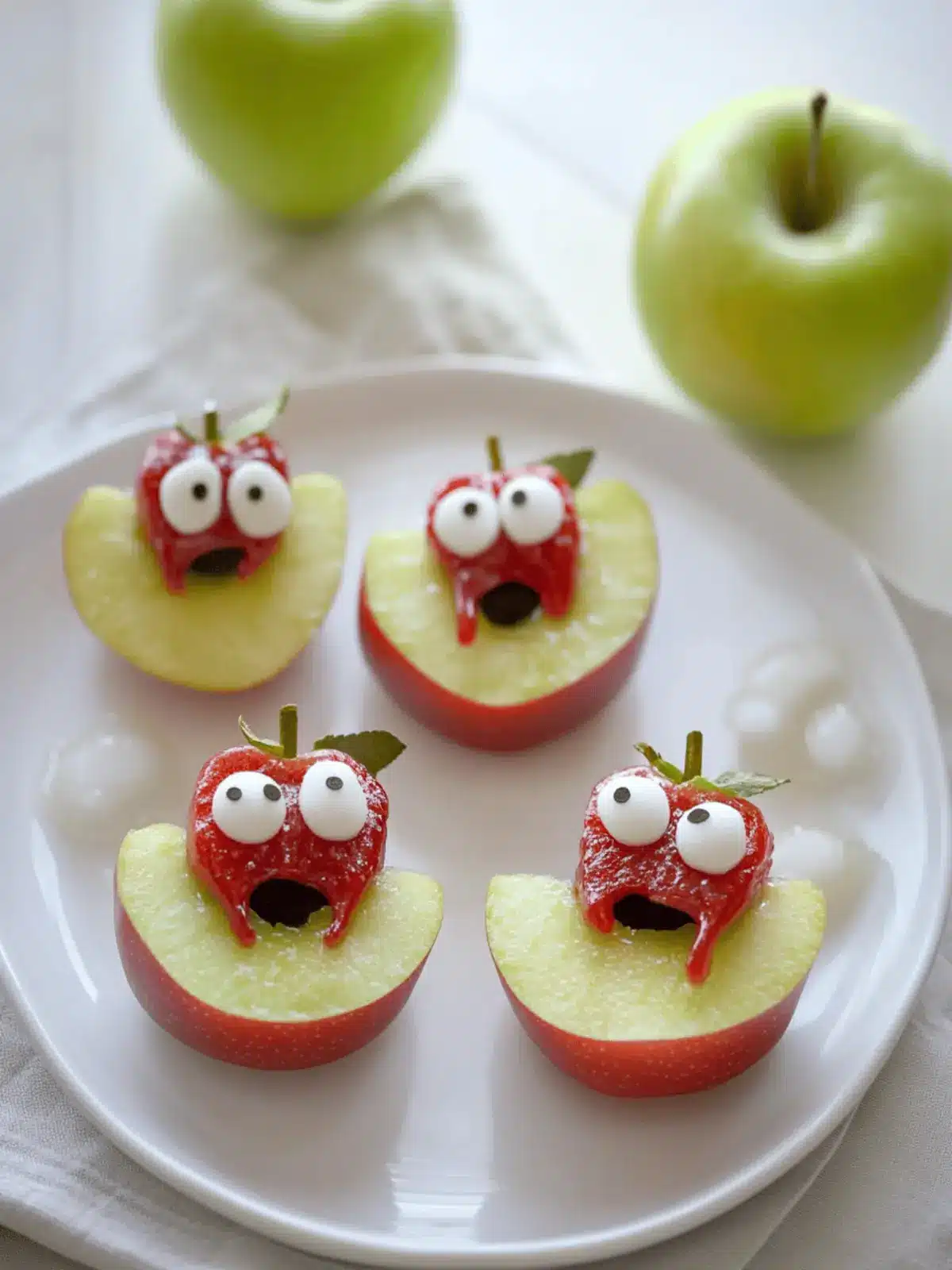 Silly Apple Bites: Fun Treats for Kids and Grown-Ups! 2 Silly Apple Bites