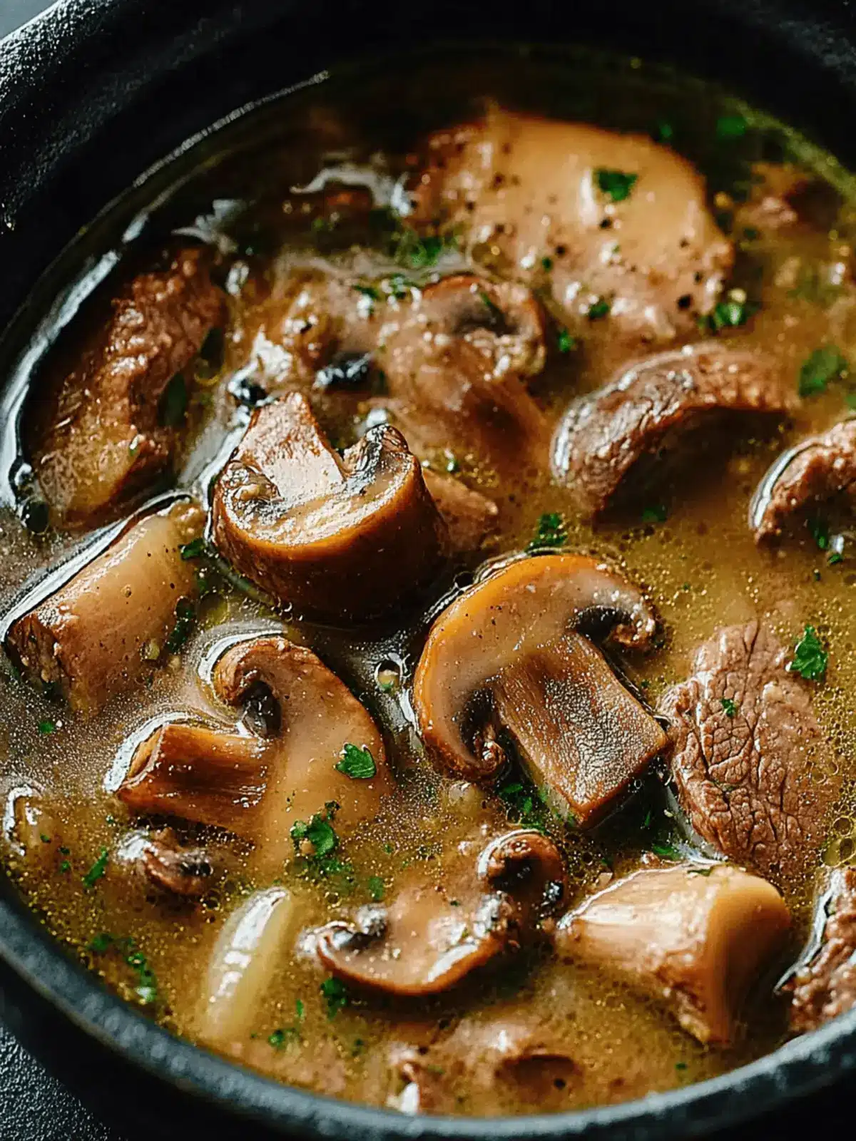 Savory Steak and Ale Soup with Mushrooms for Cozy Nights 3 Steak and Ale Soup with Mushrooms