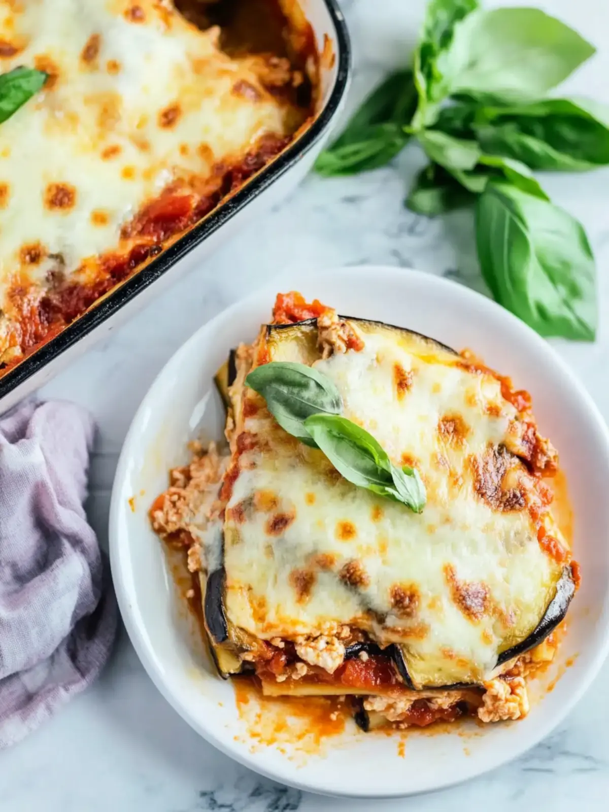 Irresistible Eggplant Lasagna That'll Ditch Takeout for Good 2 Eggplant Lasagna