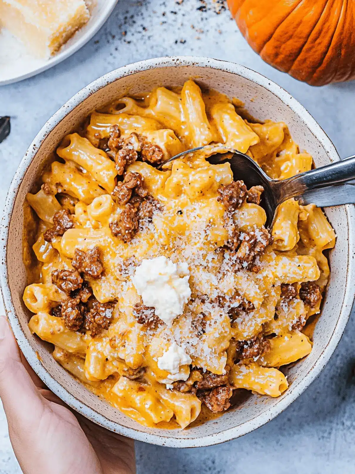 Deliciously Easy Creamy Beef Pumpkin Pasta in 30 Minutes 3 Creamy Beef Pumpkin Pasta