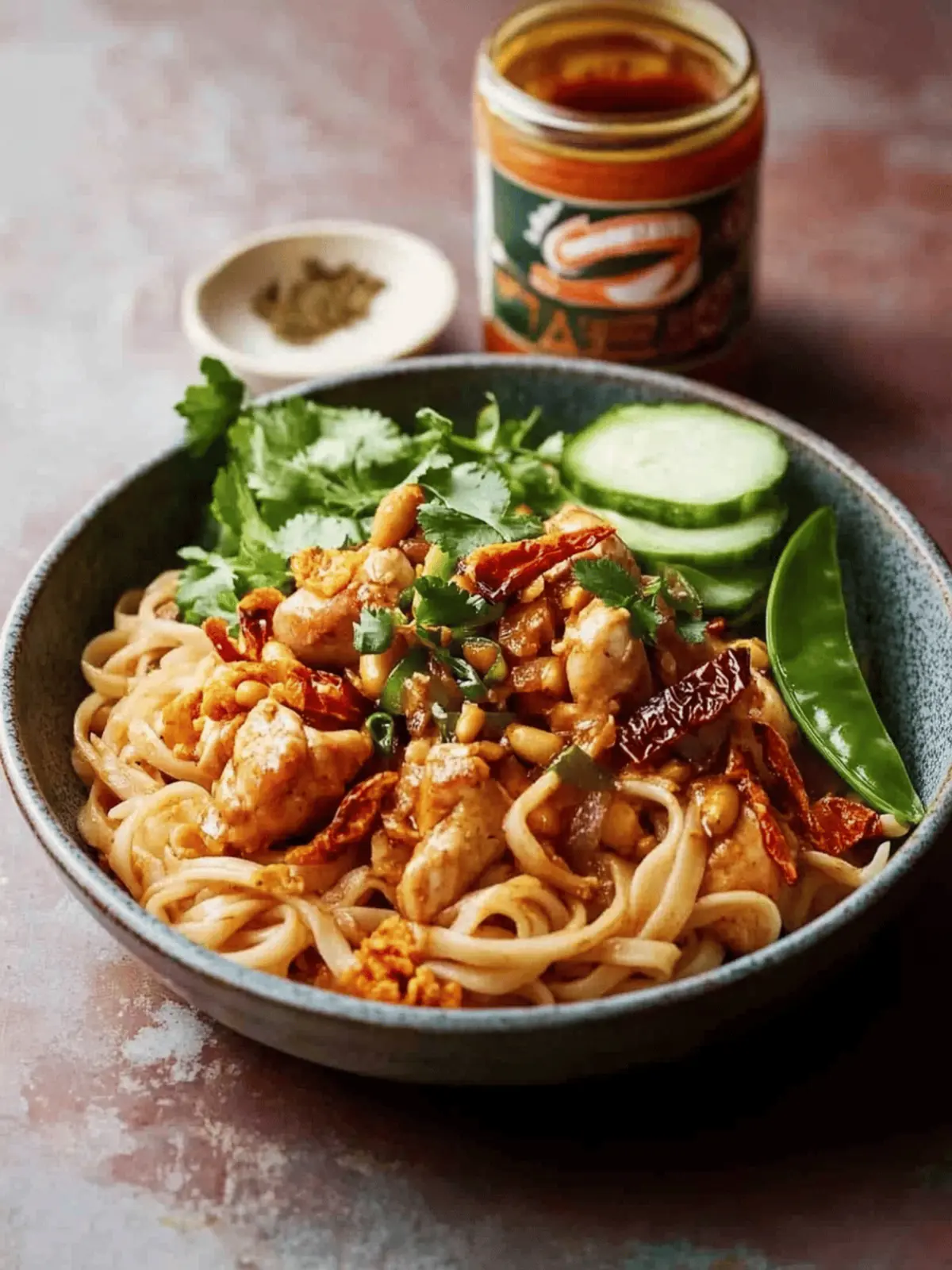 Savory One-Pan Coconut Chicken and Peanut Noodles Delight 3 One-Pan Coconut Chicken and Peanut Noodles