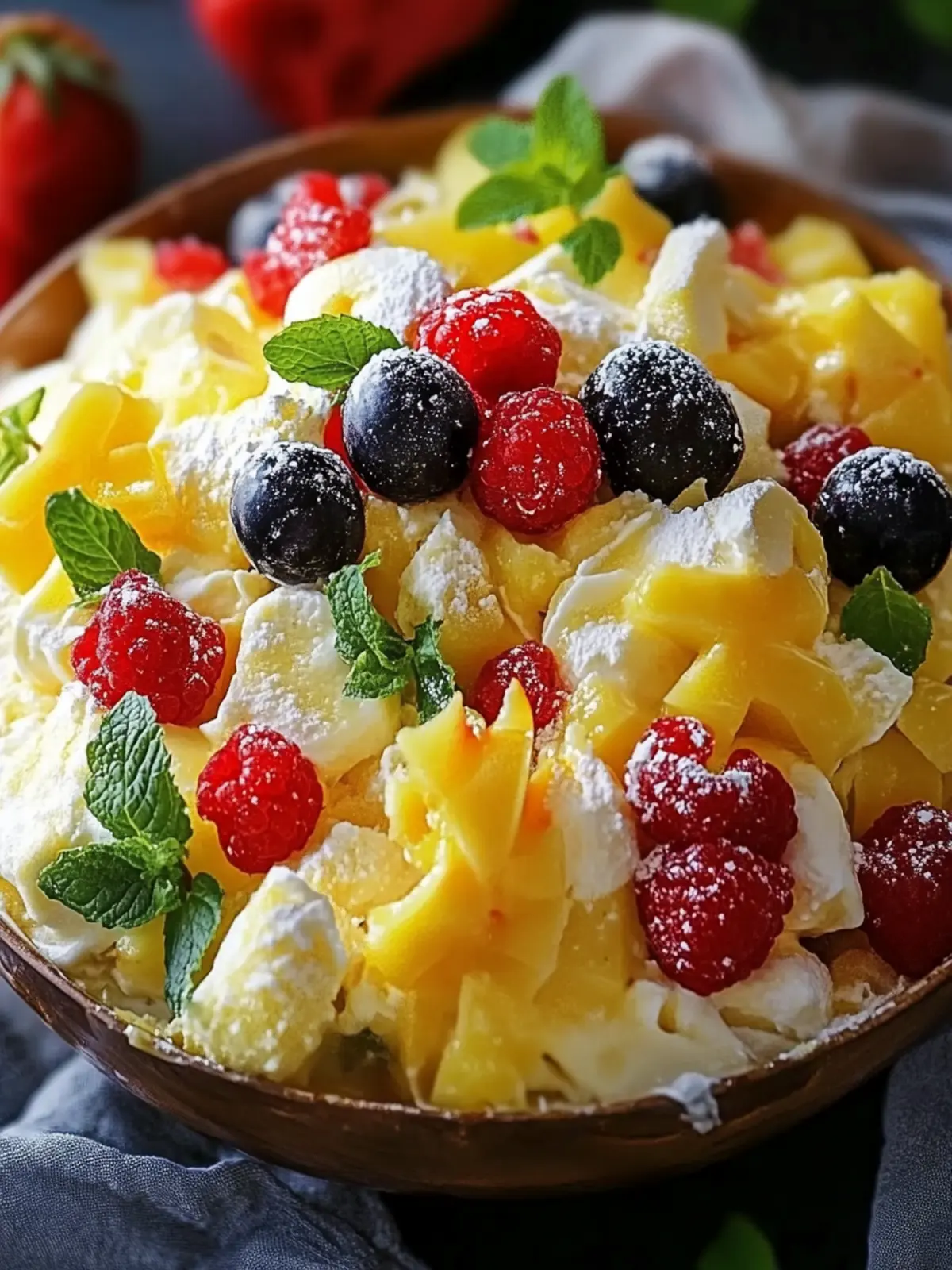 Hawaiian Cheesecake Salad: A Tropical Treat You ll Love 2 Hawaiian Cheesecake Salad