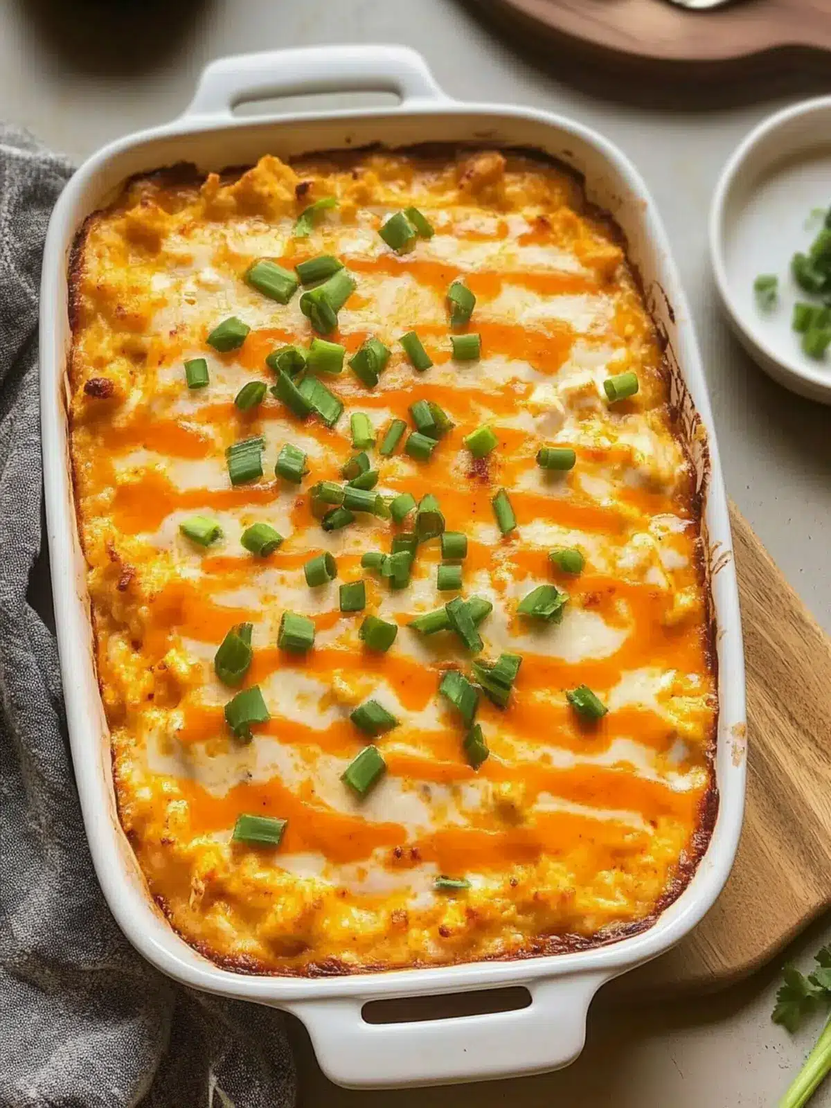 Irresistible Creamy Buffalo Chicken Casserole Recipe You ll Love 2 Creamy Buffalo Chicken Casserole Recipe