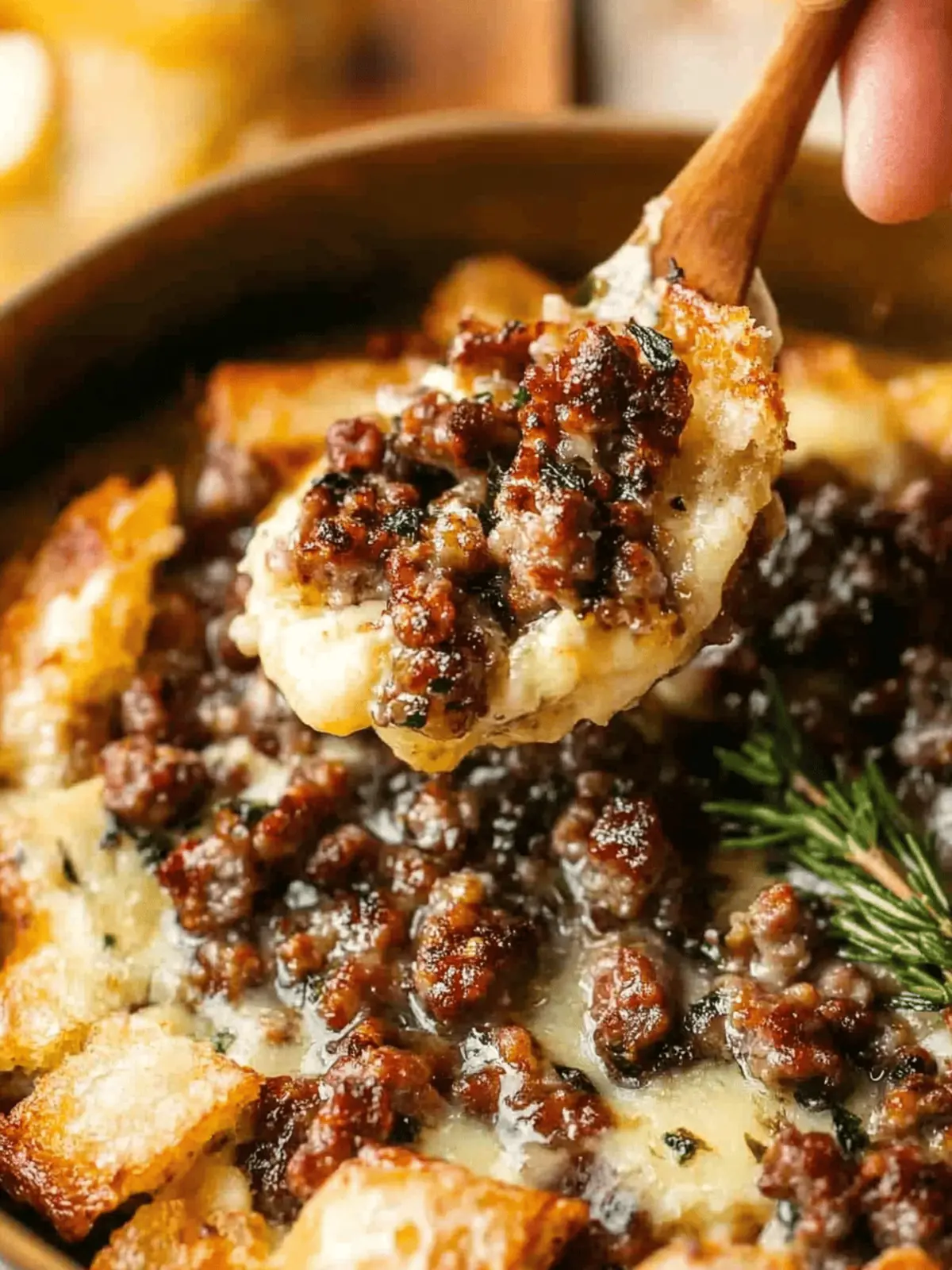 Sausage Baked Brie: The Ultimate Comfort Food Delight 2 Sausage Baked Brie