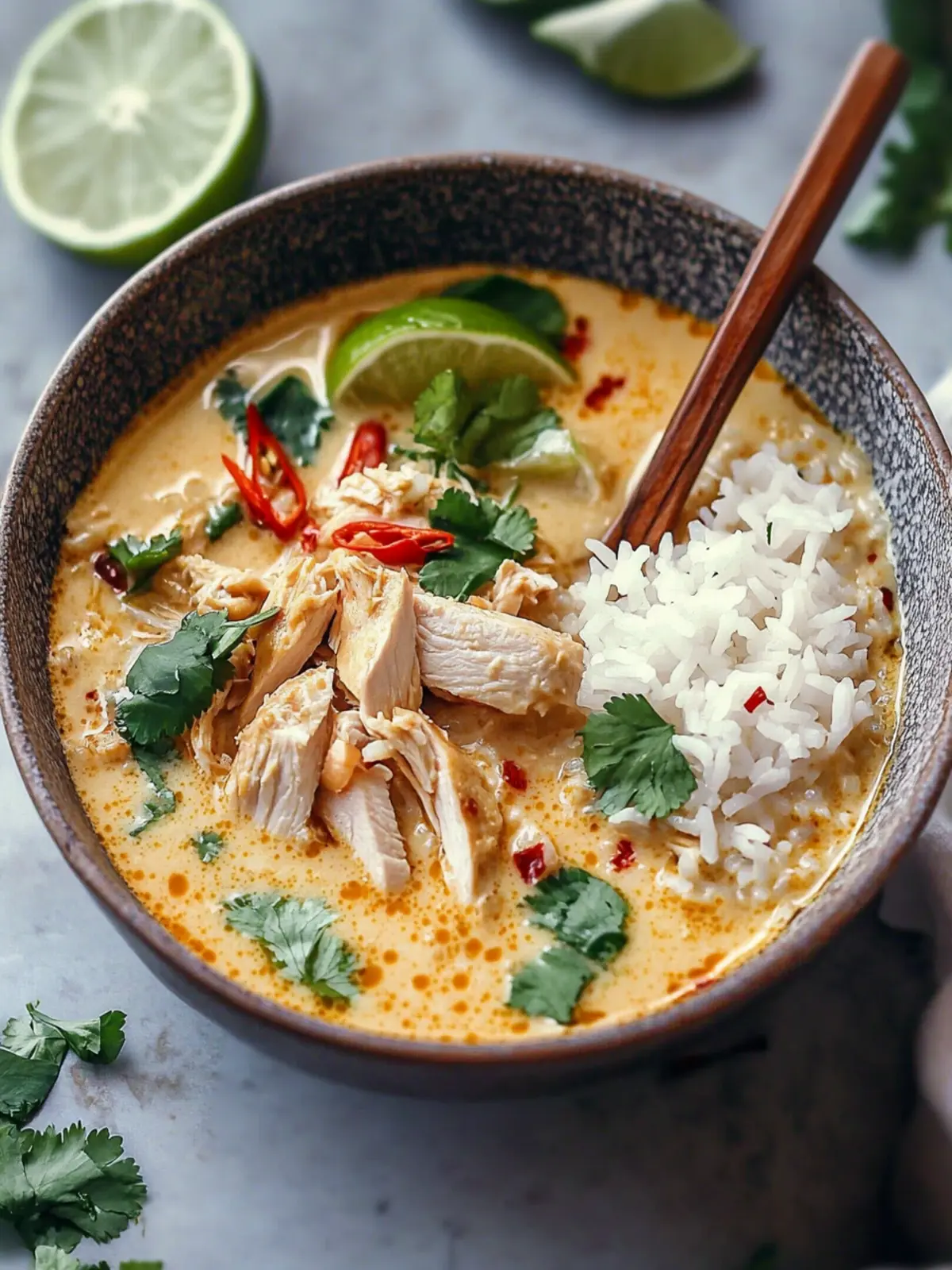 Savory Coconut Chicken Brothy Rice for Cozy Nights In 4 Savory Coconut Chicken Brothy Rice