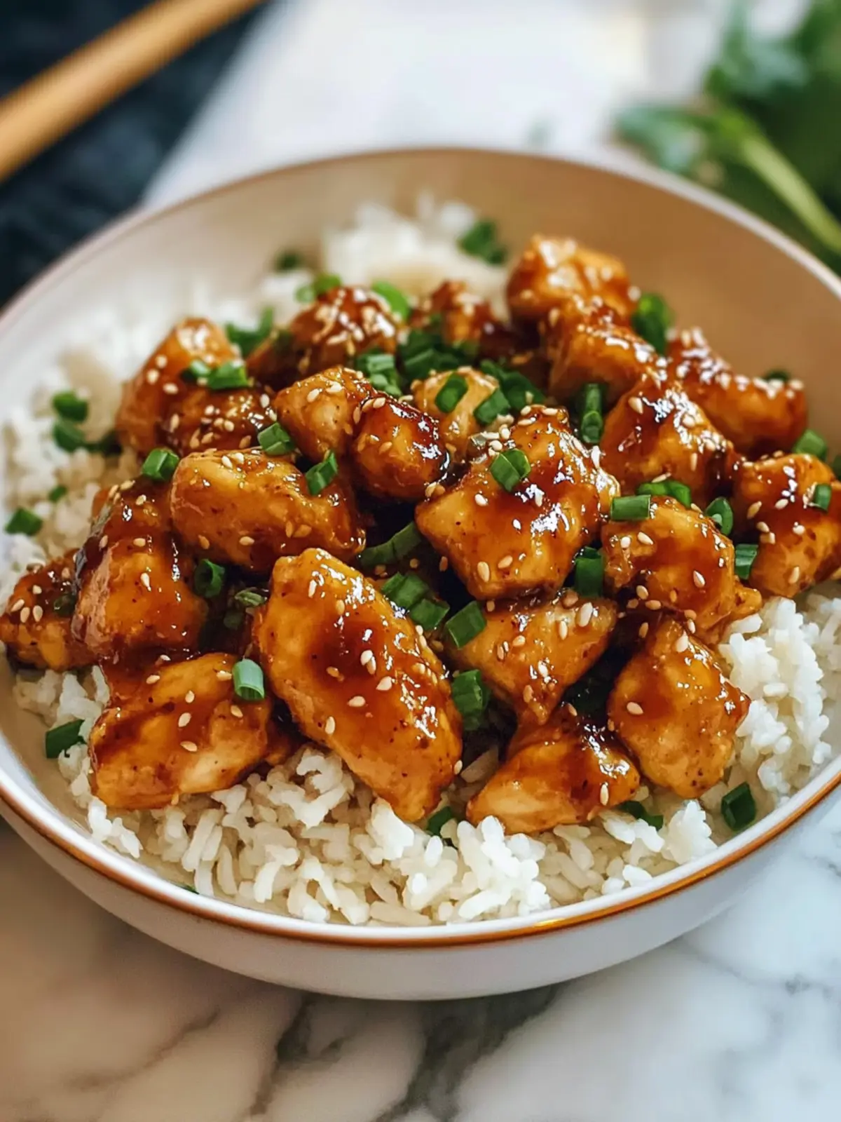 Savory Honey Garlic Chicken with Crisp Green Beans in 35 Minutes 2 Honey Garlic Chicken