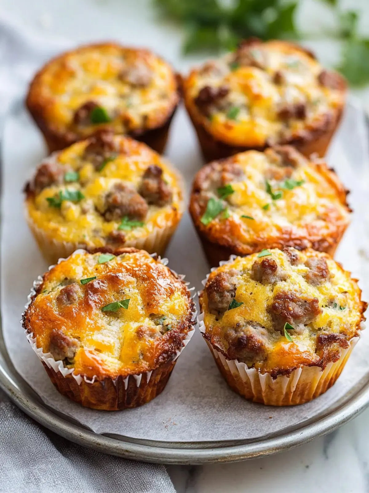 Sausage Breakfast Muffins for Quick & Tasty Mornings 2 Sausage Breakfast Muffins