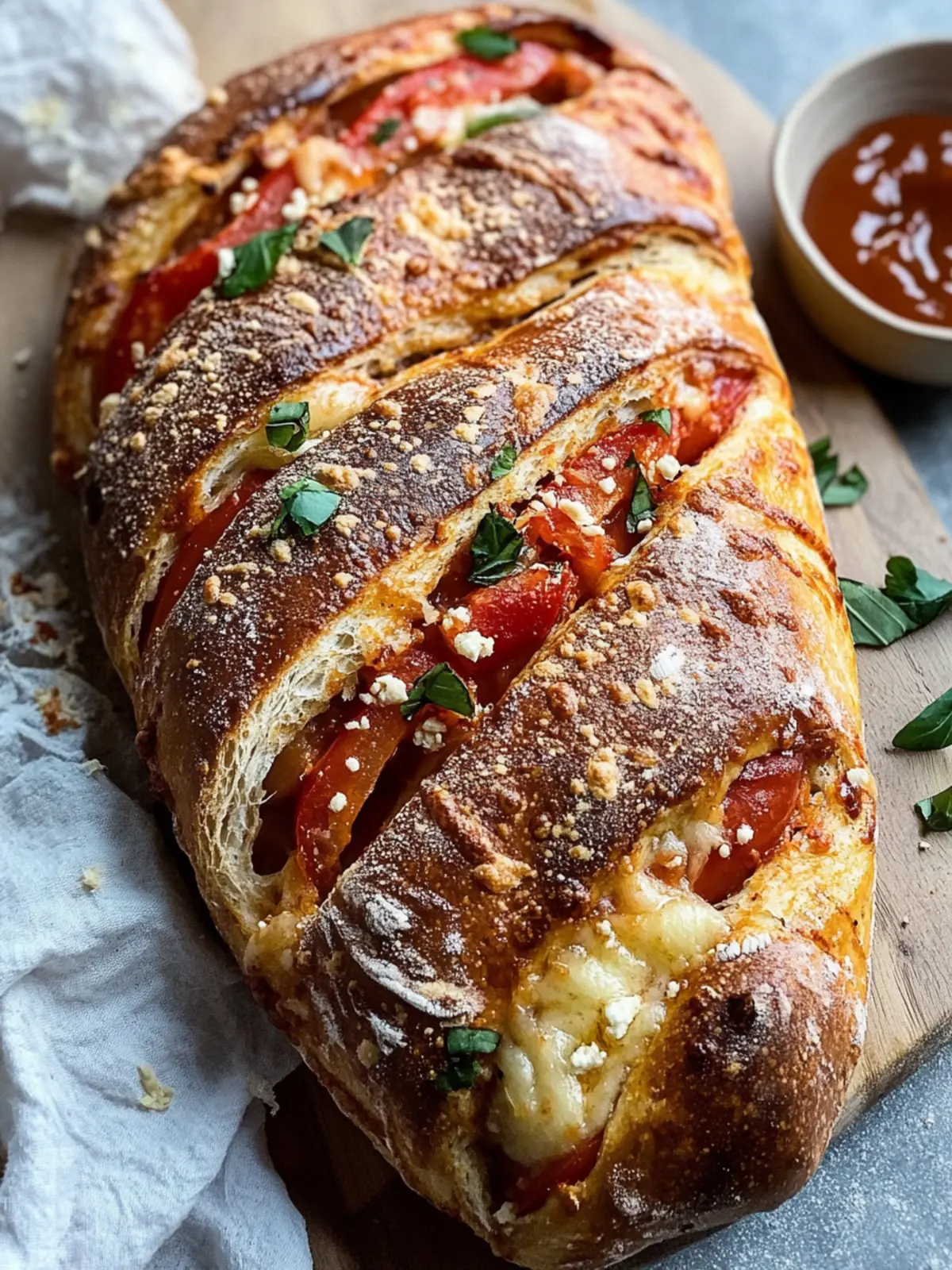 Sourdough Discard Italian Stromboli: Your New Family Favorite 4 Sourdough Discard Italian Stromboli