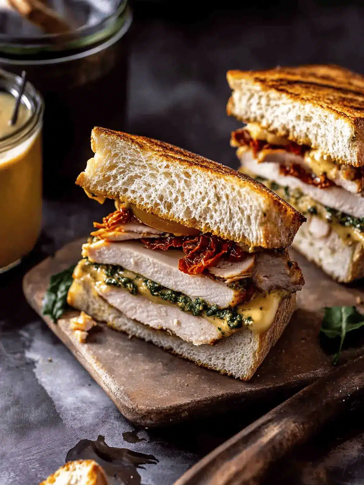 Irresistible Sun-Dried Tomato Pesto Turkey Sandwich Delight 2 Sun-dried Tomato Pesto Turkey Sandwich