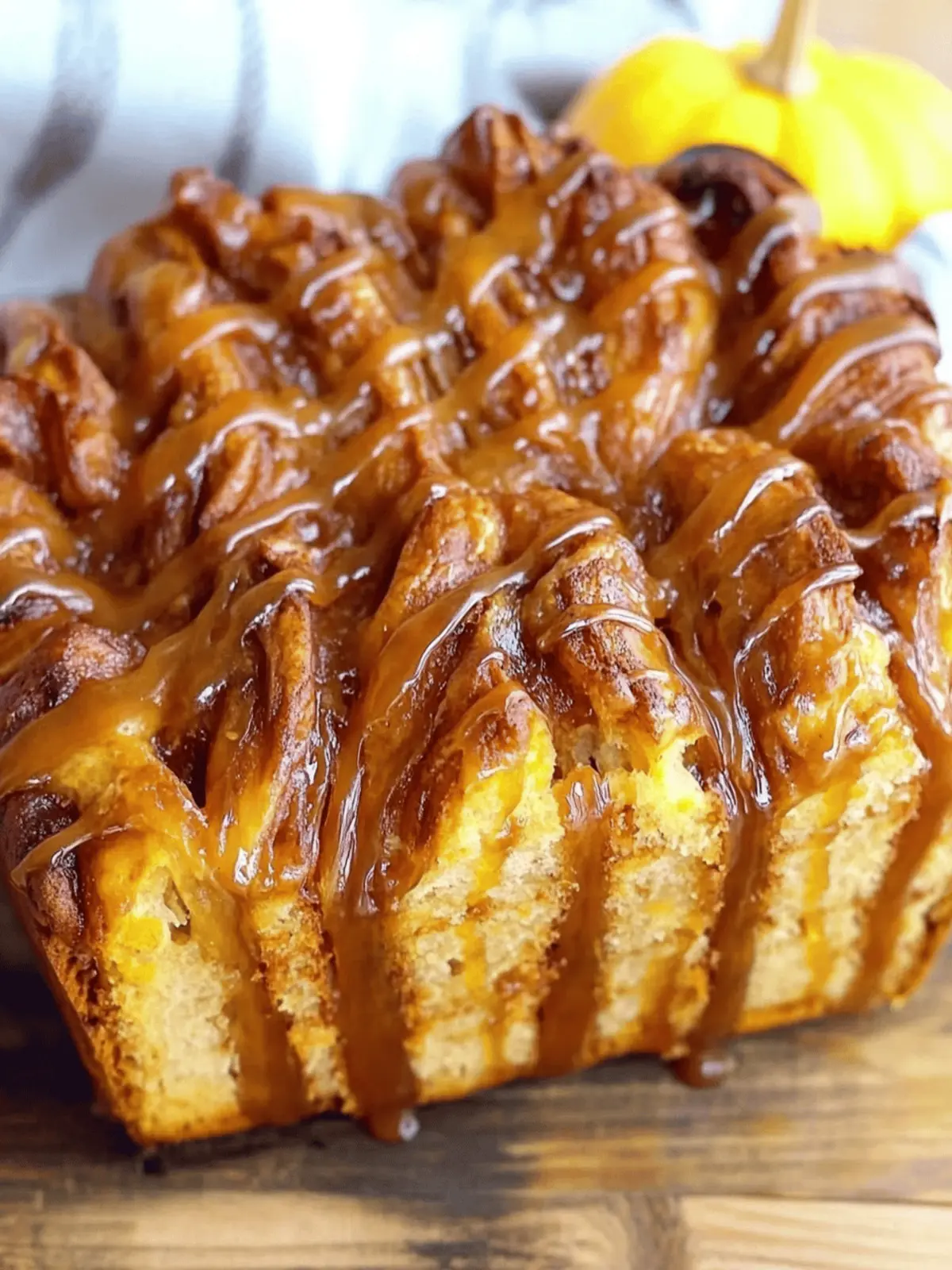 Irresistibly Easy Caramel Pumpkin Pull Apart Bread Delight 2 Easy Caramel Pumpkin Pull Apart Bread