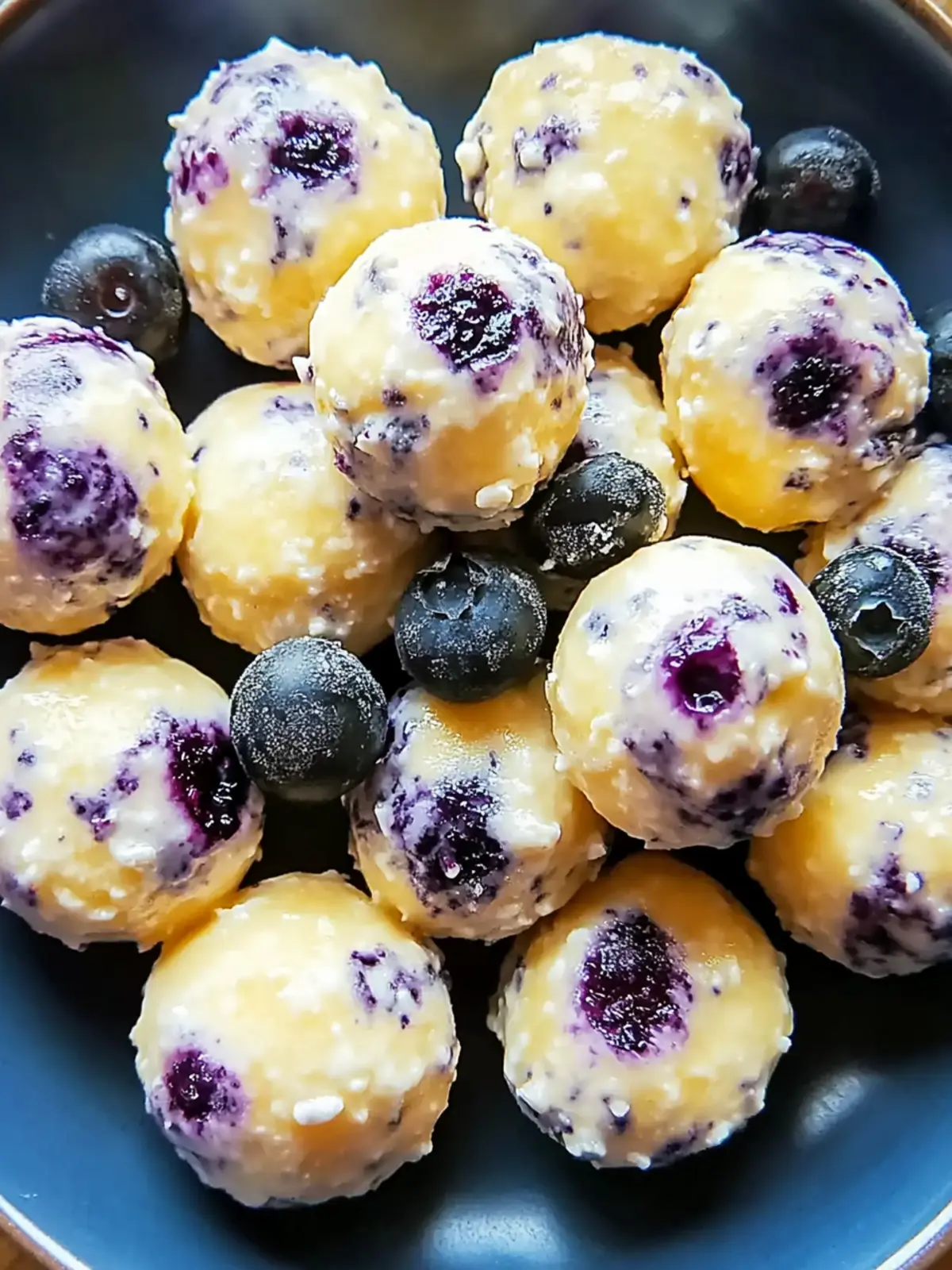 Lemon Blueberry Cottage Cheese Protein Bites for Energizing Snacking 3 Lemon Blueberry Cottage Cheese Protein Bites