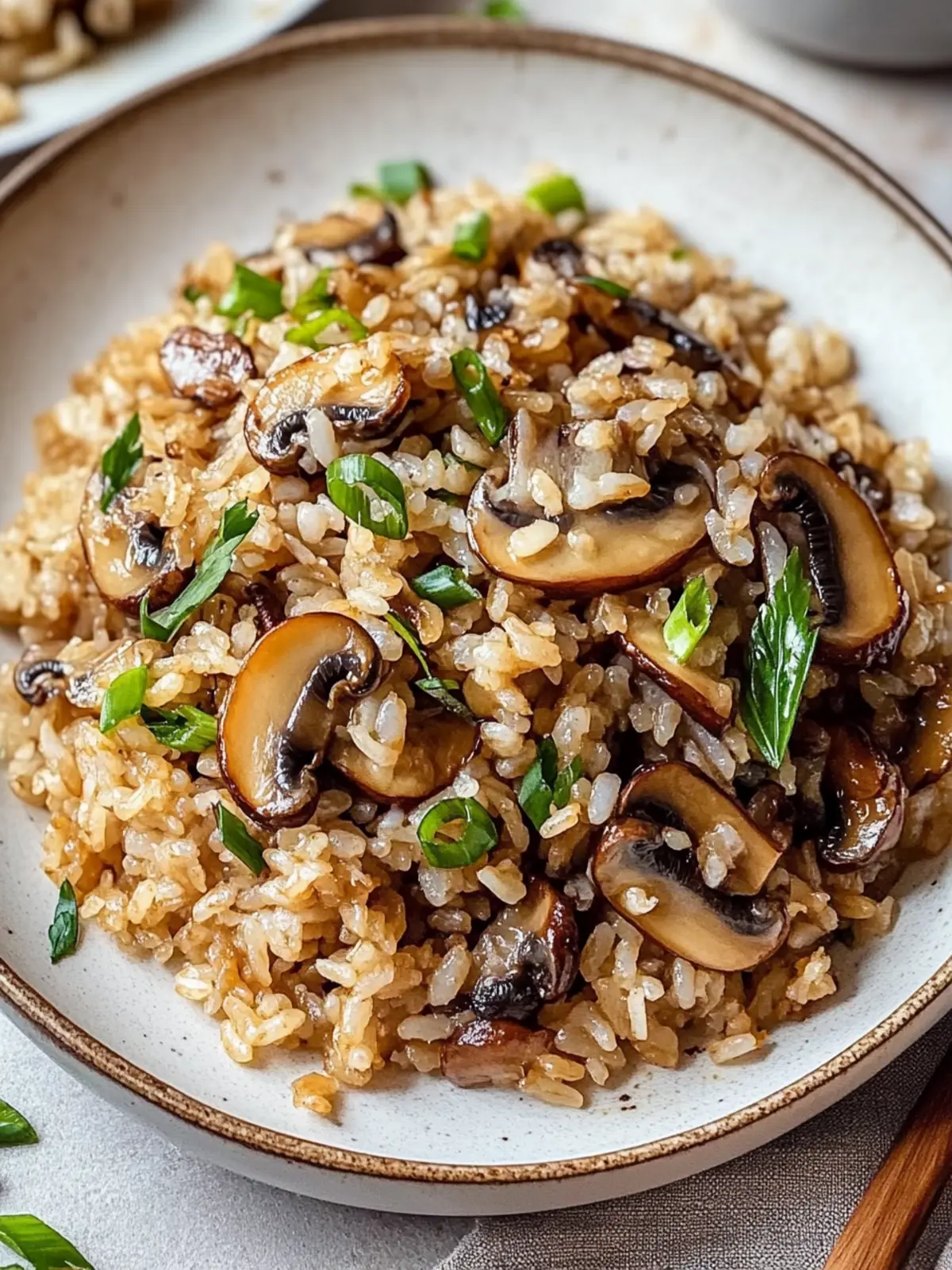 Miso Mushroom Crispy Rice: Your New Comfort Food Crush 2 Miso Mushroom Crispy Rice