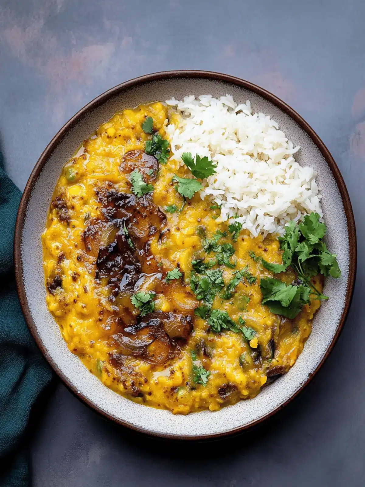 Caramelized Onion Tadka Dal: Comfort Food at Its Best 4 Caramelized Onion Tadka Dal