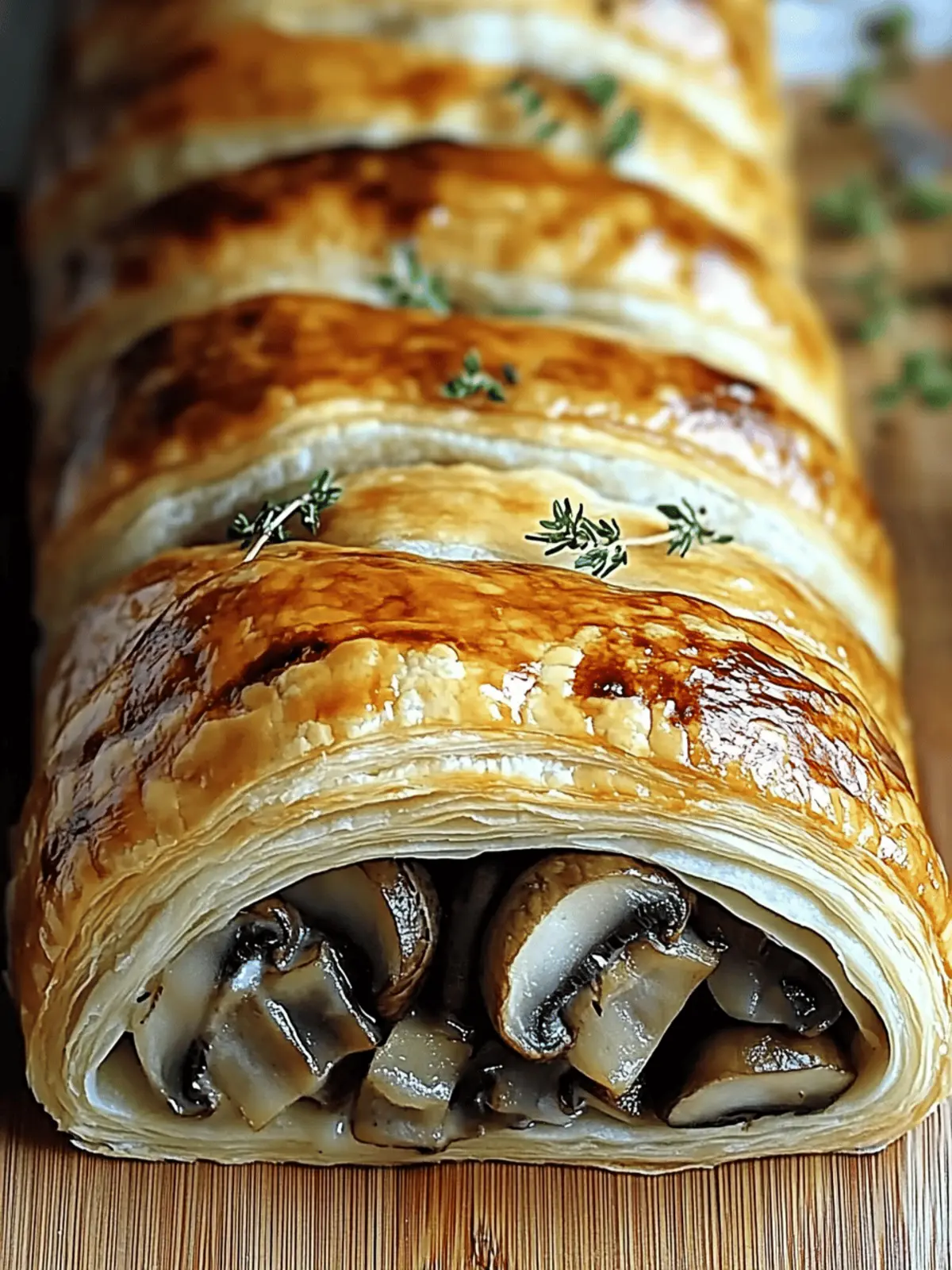 Easy Mushroom & Gruyère Puff Pastry Braid for Effortless Elegance 3 Easy Mushroom & Gruyère Puff Pastry Braid
