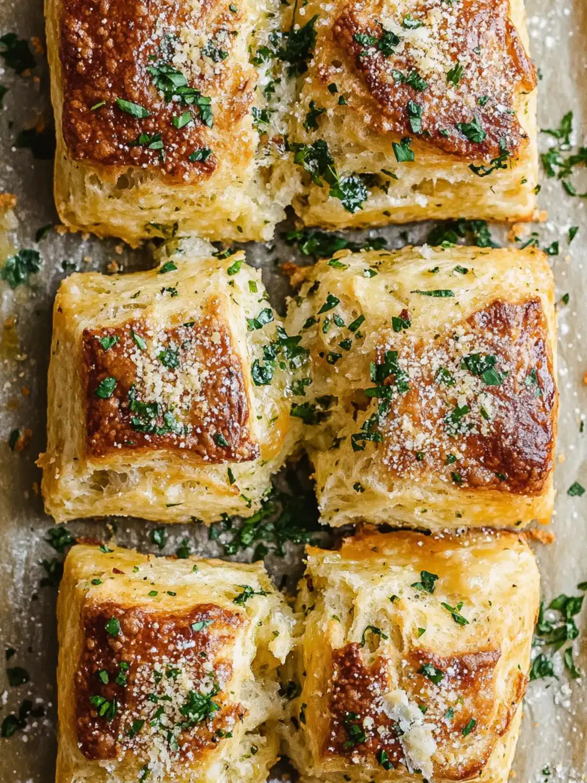 Garlic Bread Biscuits: Flaky Delights for Your Thanksgiving Table 2 Garlic Bread Biscuit