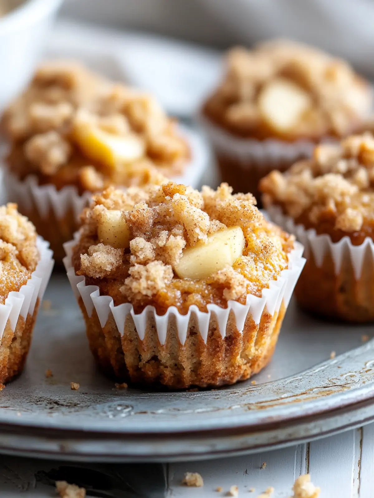 Delicious Apple Cinnamon Crumb Muffins for Cozy Mornings 4 Apple Cinnamon Crumb Muffins