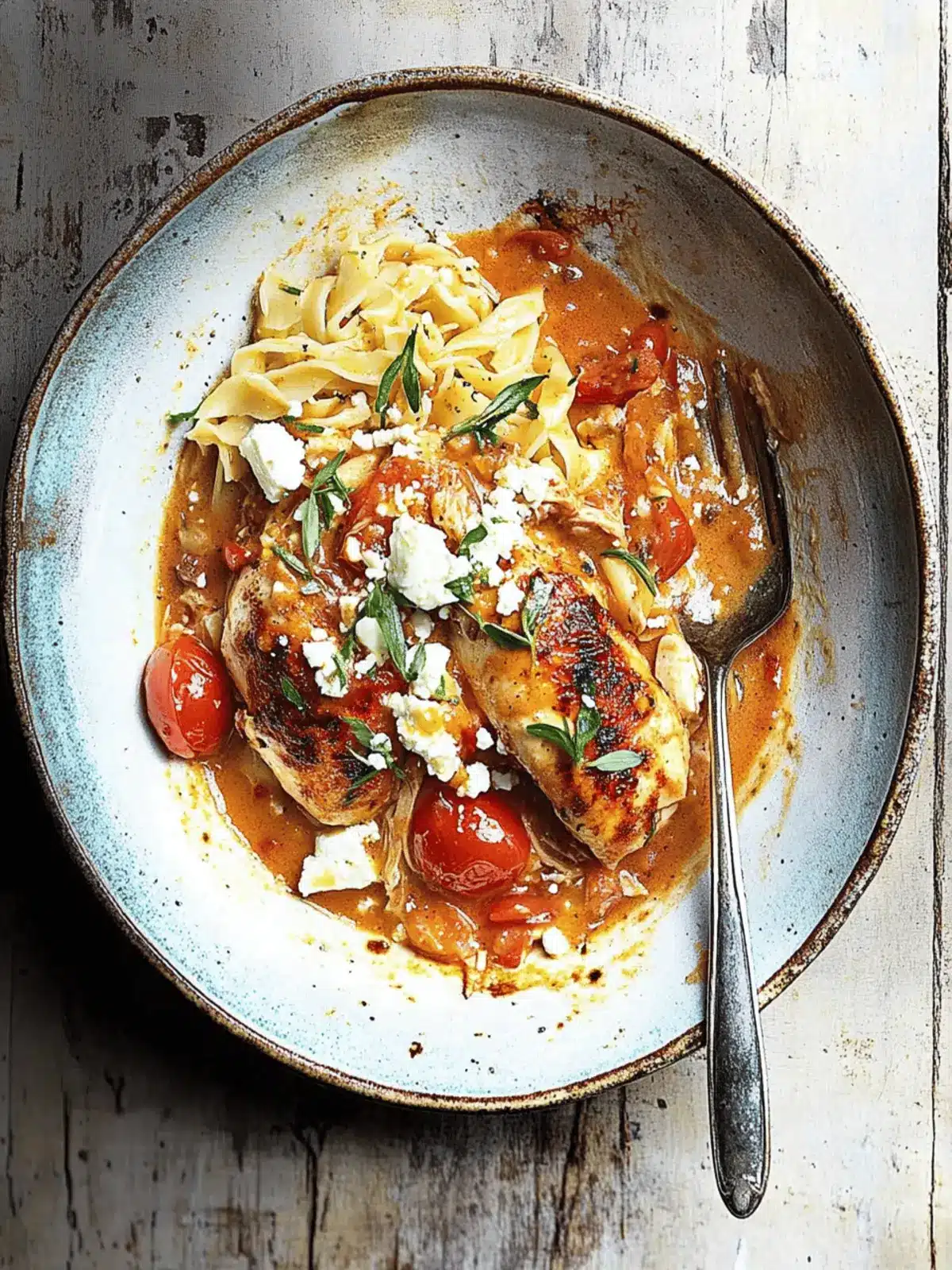 Creamy Tomato Chicken with Feta: Your 30-Minute Dinner Hero 2 Creamy Tomato Chicken with Feta