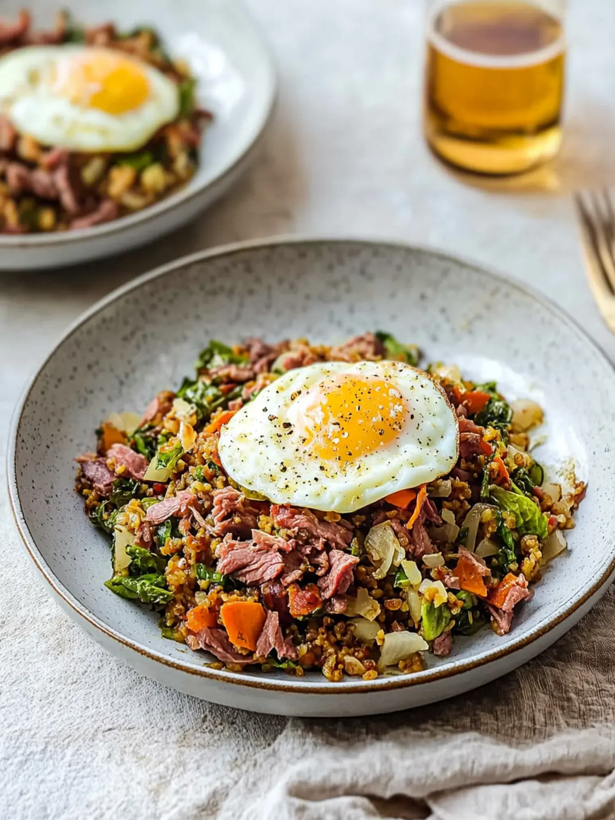 Low-Carb Corned Beef & Egg Hash: A Comfort Food Delight 3 Low-Carb Corned Beef & Egg Hash