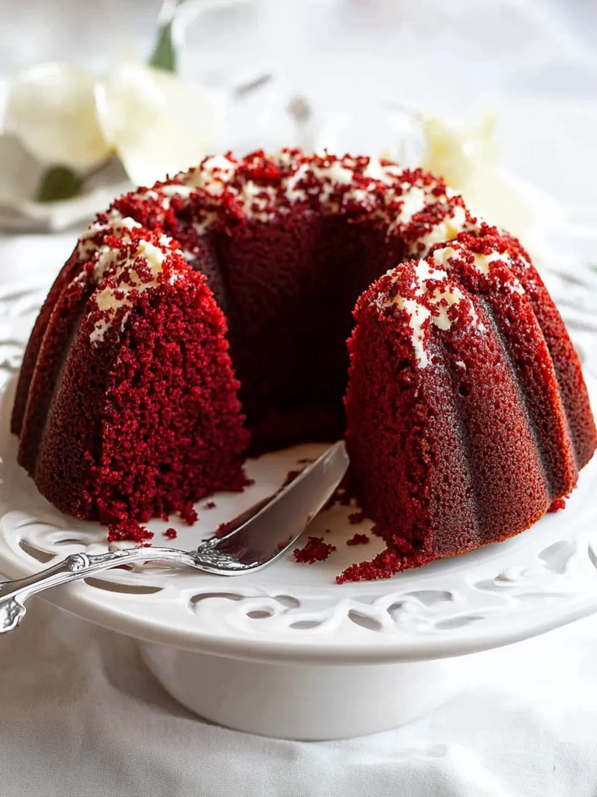 Mouthwatering Red Velvet Pound Cake with Dreamy Frosting 3 Red Velvet Pound Cake