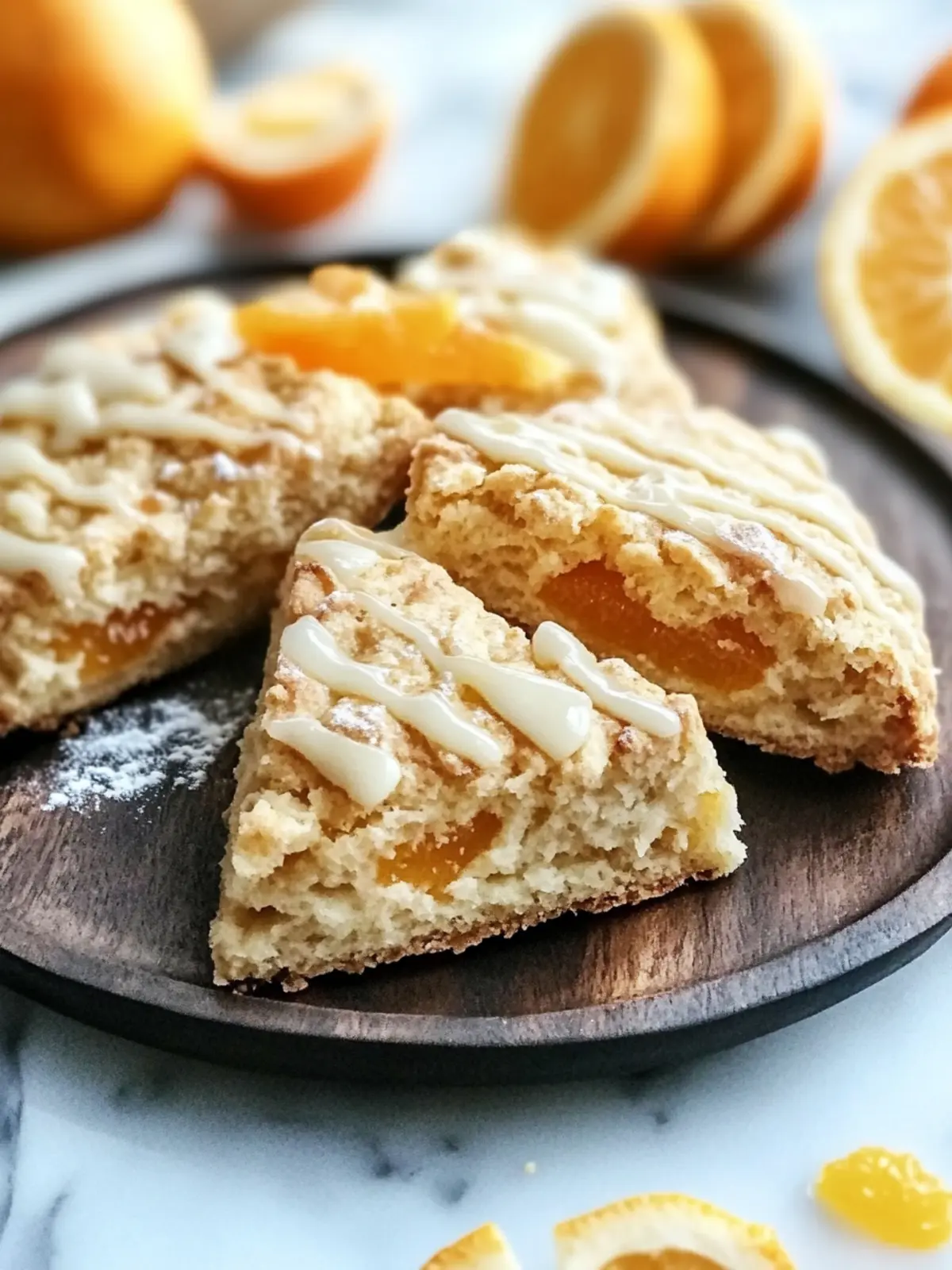 Irresistible Candied Ginger Orange Scones Bake Recipe 2 Candied Ginger Orange Scones Bake