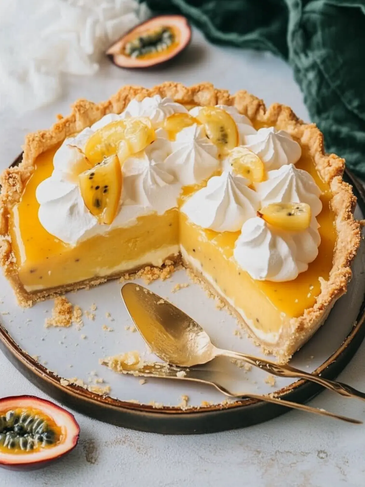 Irresistible Passion Fruit Pie to Brighten Your Day 4 Passion Fruit Pie