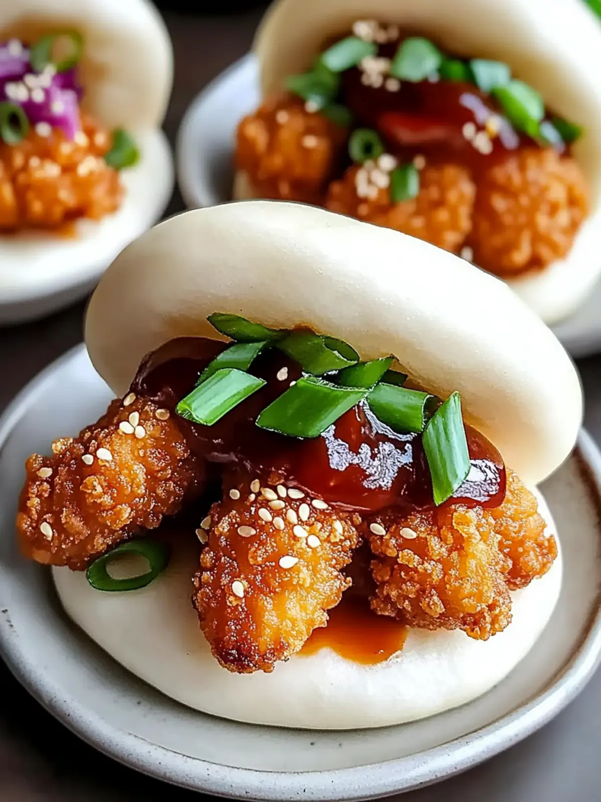 Crispy Korean Fried Chicken Bao Buns for Epic Comfort Food 2 Korean Fried Chicken Bao Buns