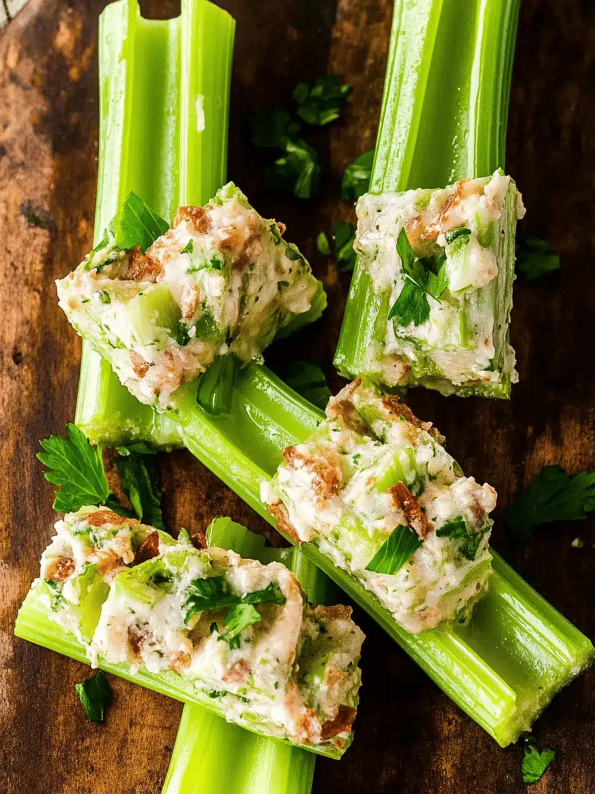 Stuffed Celery Bliss: Easy Appetizer That Wows Every Time 2 Stuffed Celery