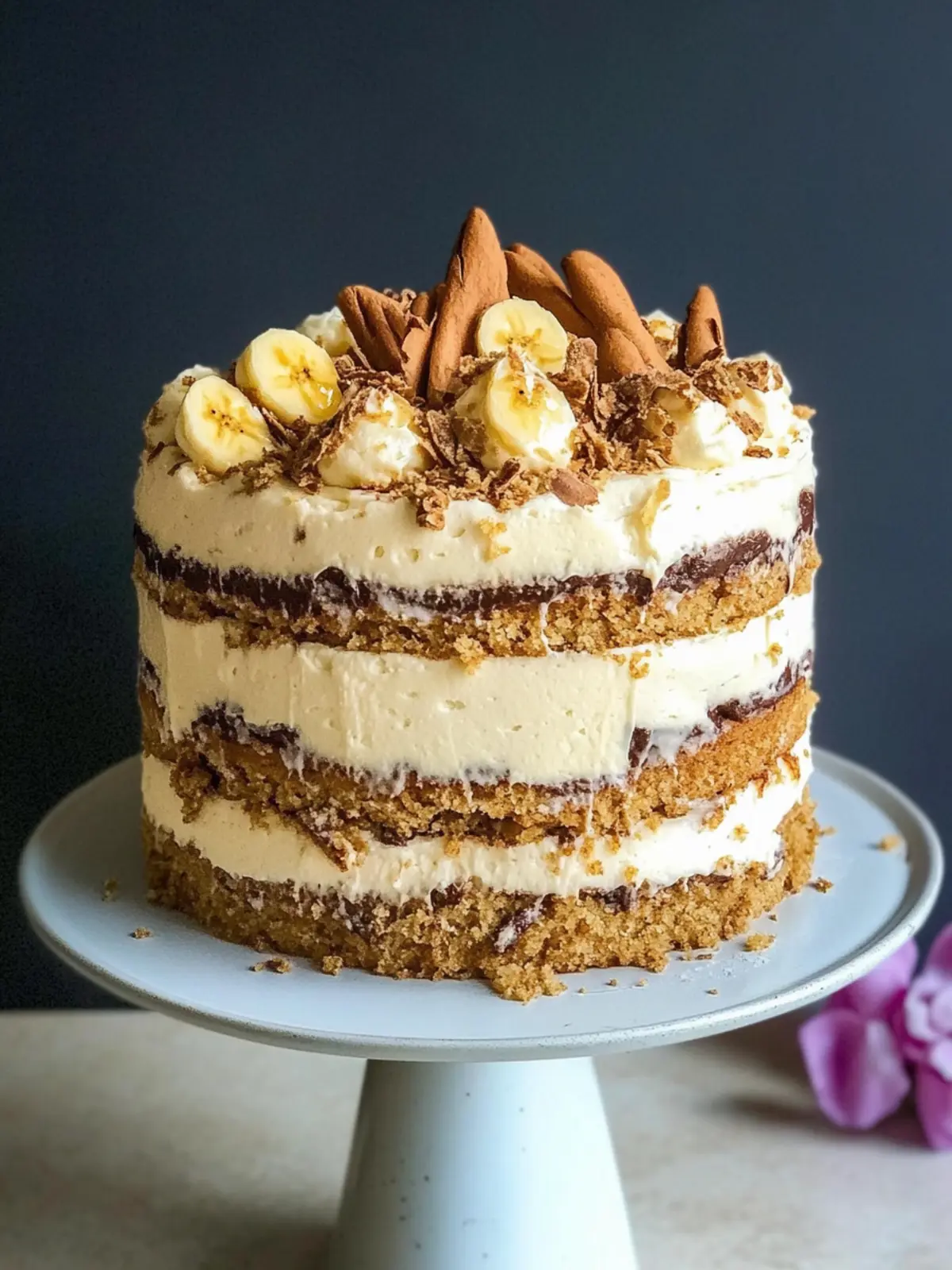 Irresistible Banoffee Layer Cake for Sweet Celebrations 4 Banoffee Layer Cake