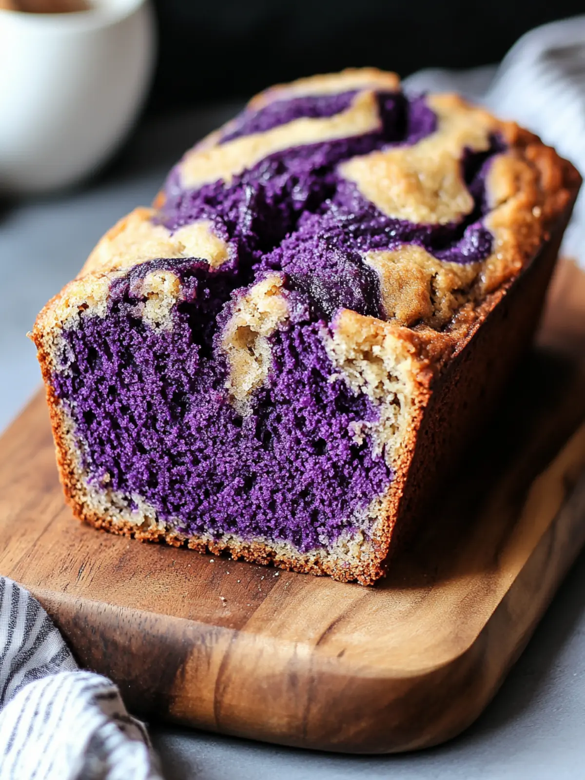 Irresistibly Moist Marbled Ube Banana Bread Recipe 3 Marbled Ube Banana Bread