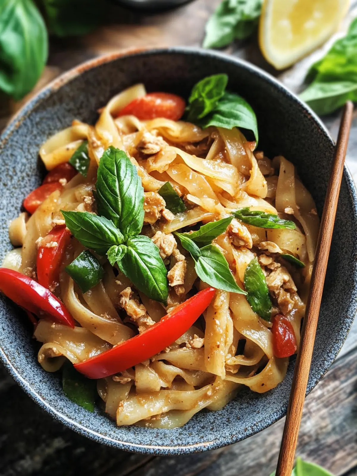Keto Thai Drunken Noodles Dish: Guilt-Free Flavor Explosion 4 Keto Thai Drunken Noodles Dish