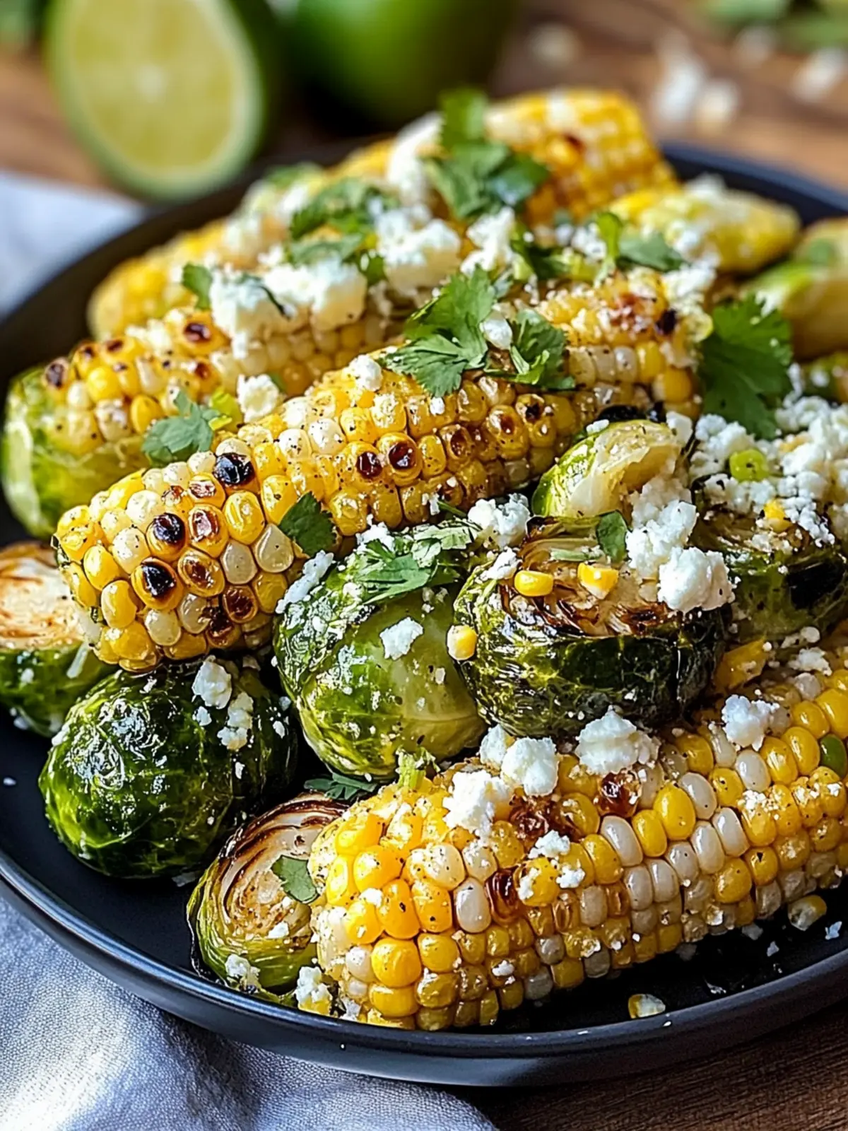 Savor the Flavor: Mexican Street Corn Brussels Sprouts Delight 4 Mexican Street Corn Brussels Sprouts