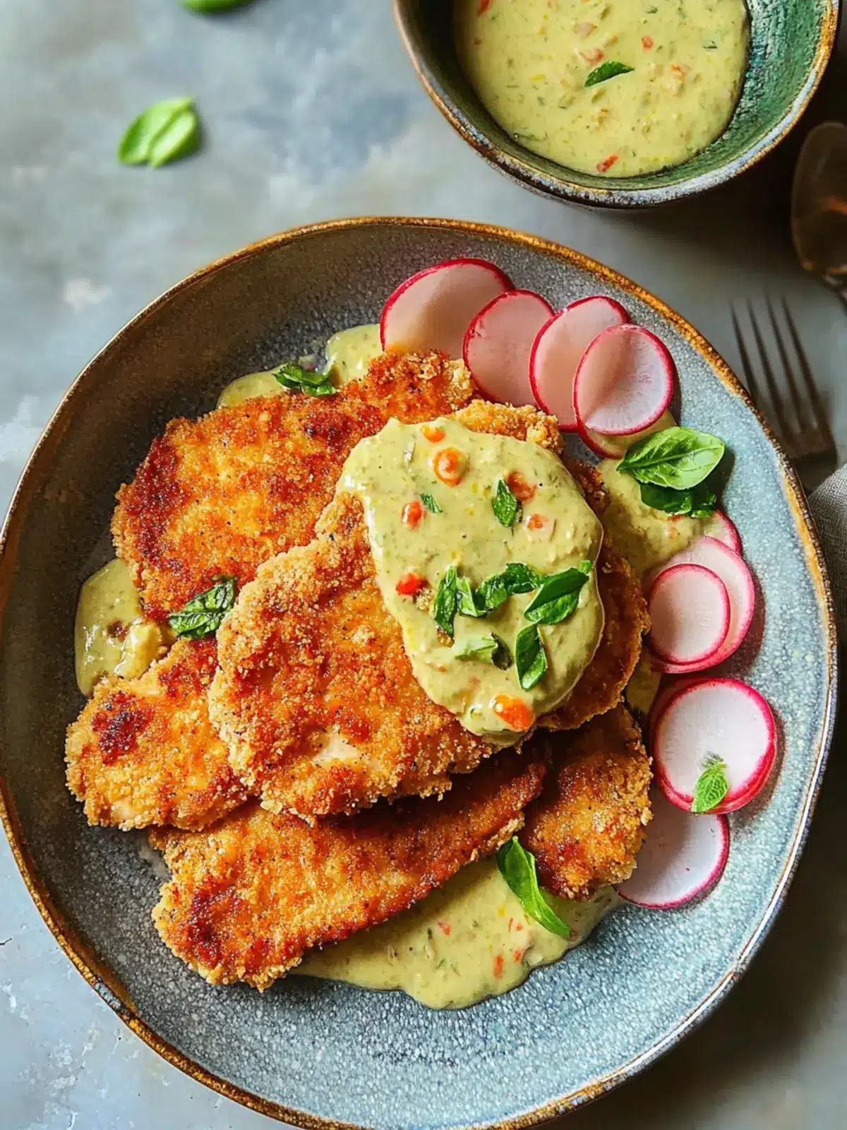 Crispy Tahini Chicken Schnitzel That Steals the Show 3 Tahini Chicken Schnitzel