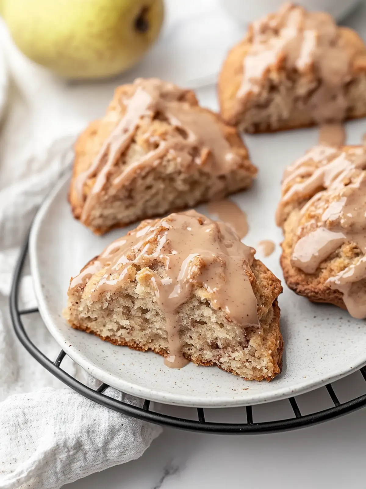 Delicious Chai Pear Scones to Elevate Your Breakfast Game 4 Chai Pear Scones