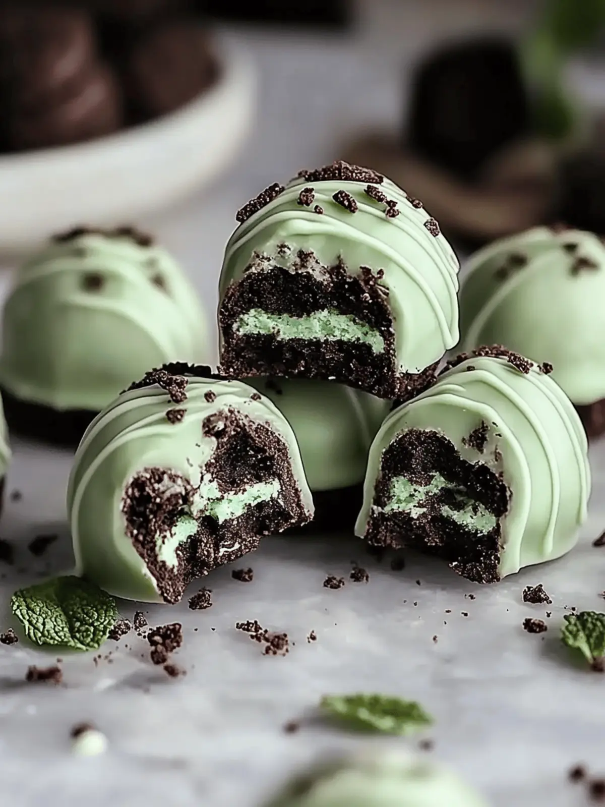 Mint Oreo Truffles: Easy No-Bake Delight for Every Occasion 2 Mint Oreo Truffles