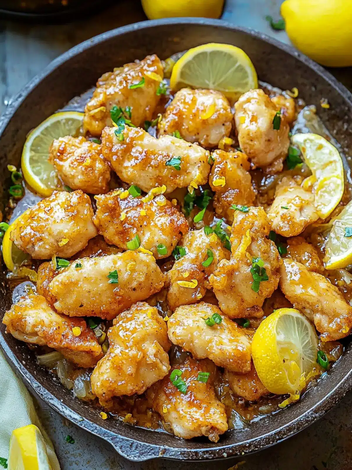 Crispy Lemon Chicken That Will Brighten Your Dinner Table 3 Crispy Lemon Chicken