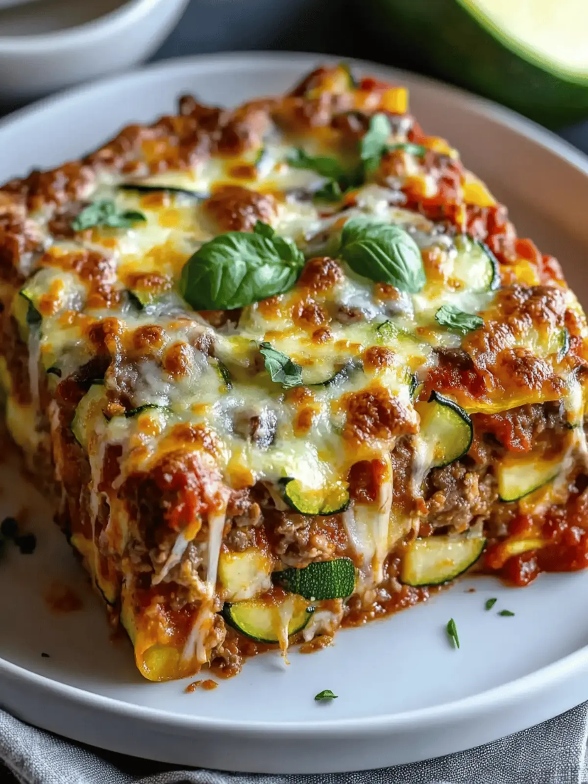 Savor This Easy Zucchini Pizza Casserole for Low-Carb Bliss 2 Zucchini Pizza Casserole