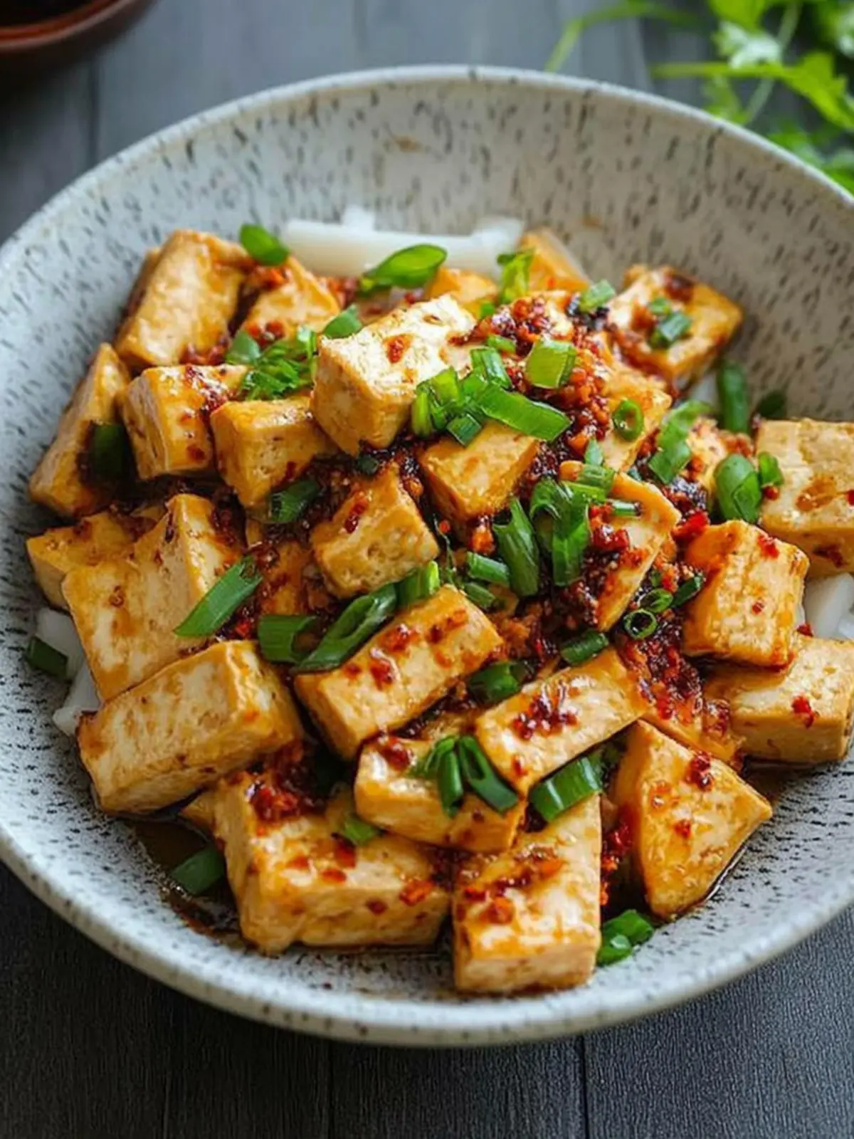 Crispy Tofu with Spicy Garlic Sauce for Bold Flavor Lovers 2 Tofu with Spicy Garlic Sauce