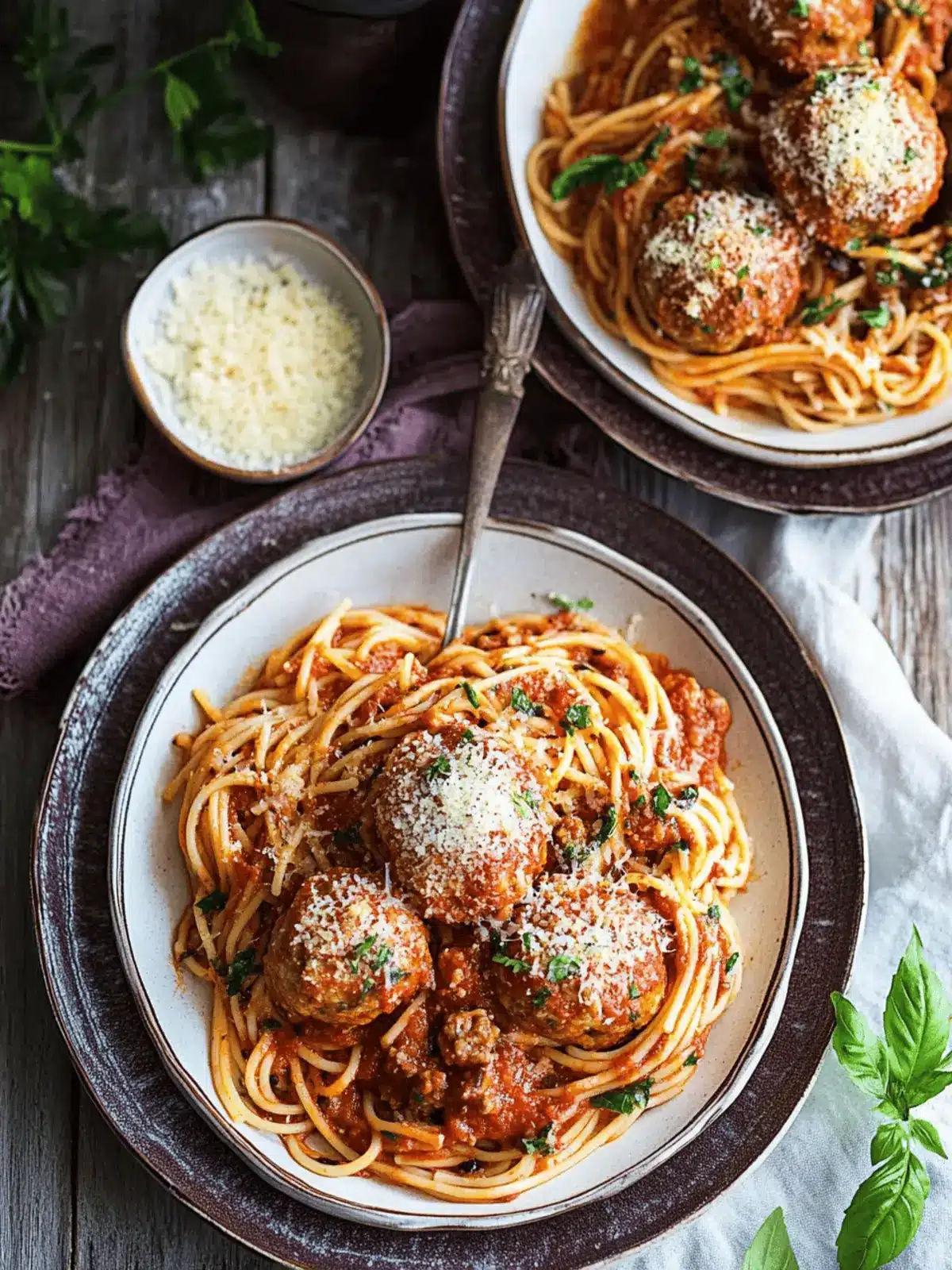 Spaghetti & Meatballs with Spicy Tomato Sauce to Savor Now 4 Spaghetti & Meatballs with Spicy Tomato Sauce