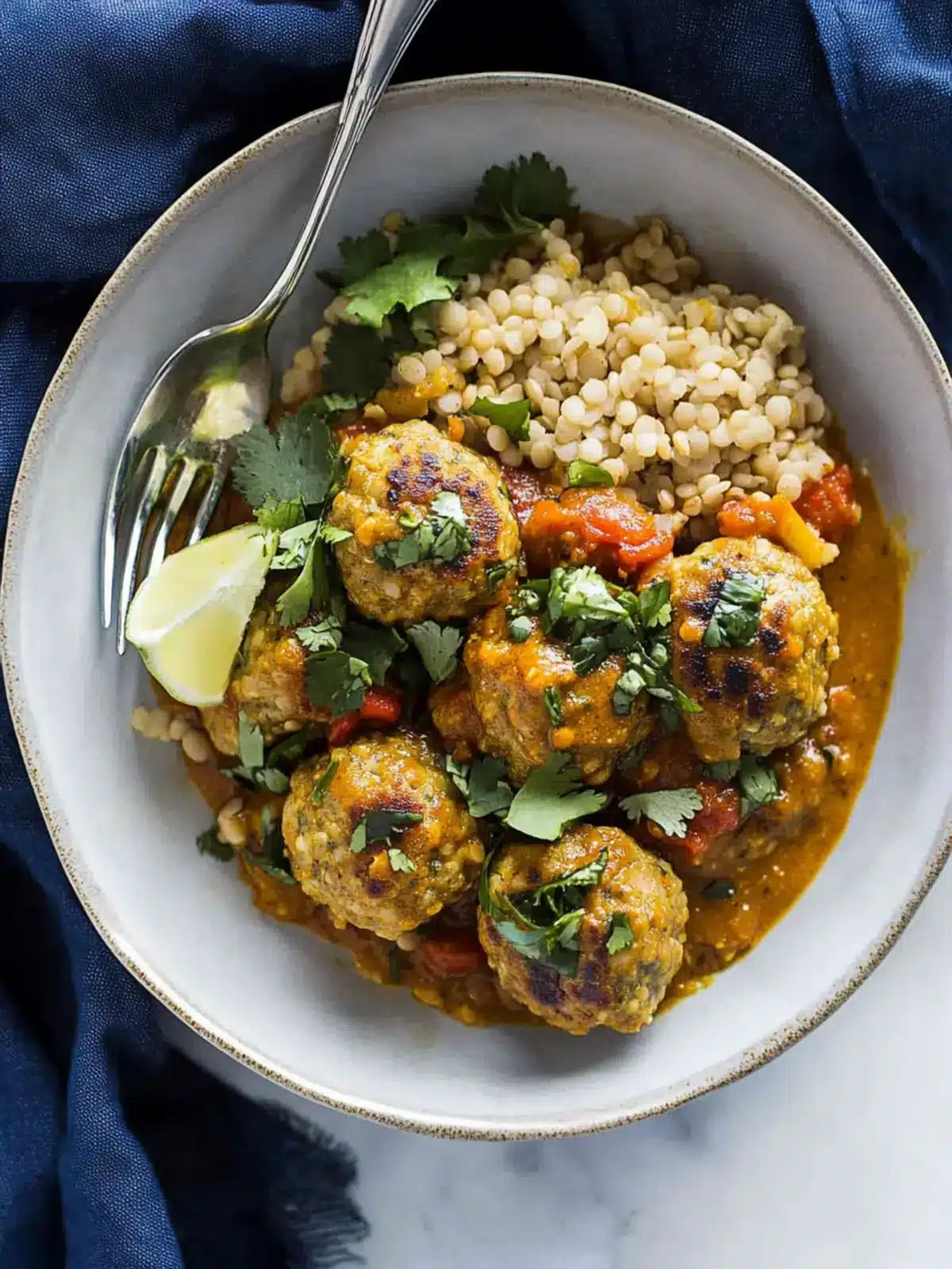 Lentil Meatballs with Curry Sauce: A Cozy, Flavorful Feast 2 Lentil Meatballs with Curry Sauce
