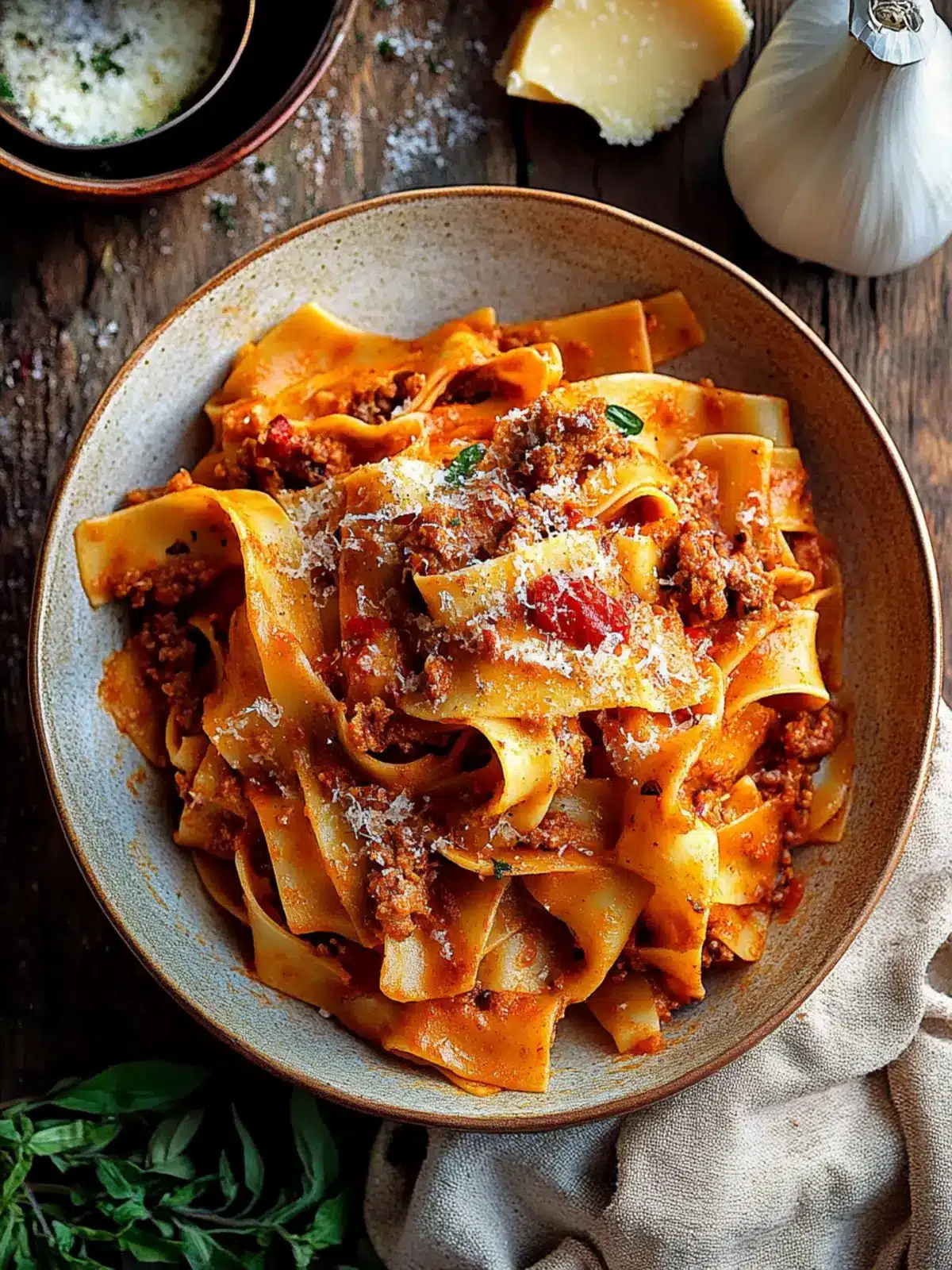 Creamy Calabrian Chili Pappardelle with Sausage & Fennel Bliss 2 Creamy Calabrian Chili Pappardelle with Sausage & Fennel
