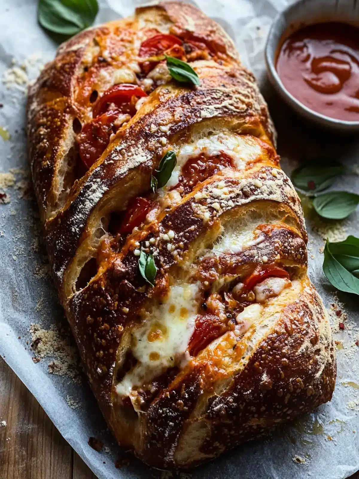 Sourdough Discard Italian Stromboli: Your New Family Favorite 2 Sourdough Discard Italian Stromboli